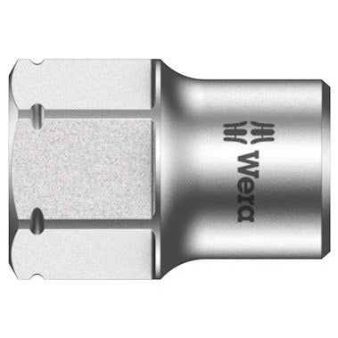 Wera 8790 FA Zyklop socket with 1/4" and Hexagon 11 drive, 7 x 18 mm