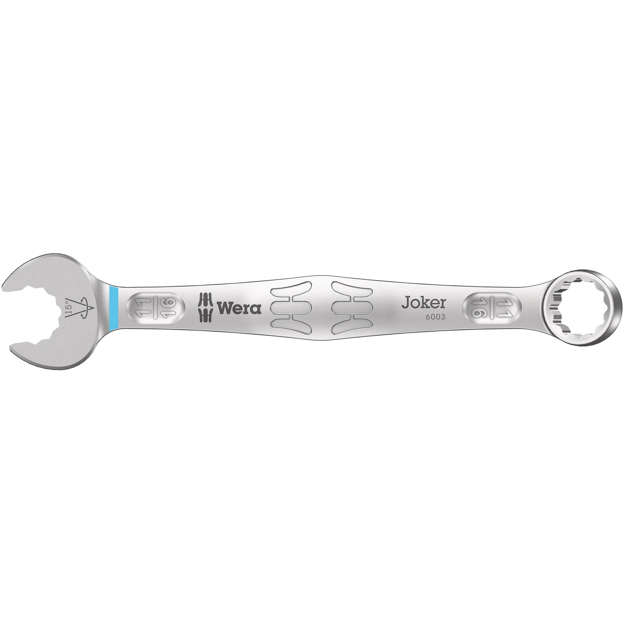 Wera 6003 Joker Combination wrench, Imperial, 11/16" x 210 mm
