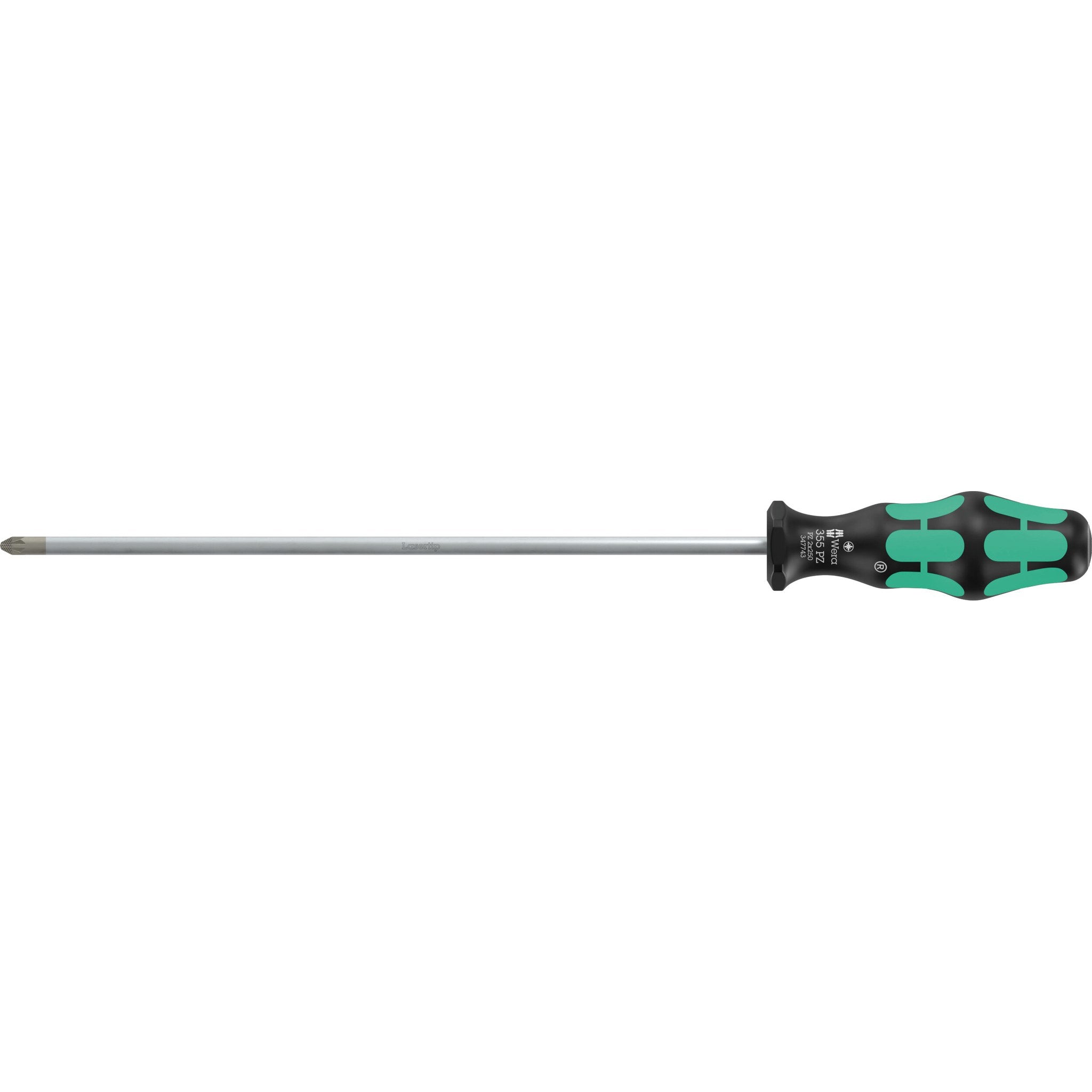 Wera 355 PZ Screwdriver for Pozidriv screws, PZ 2 x 250 mm