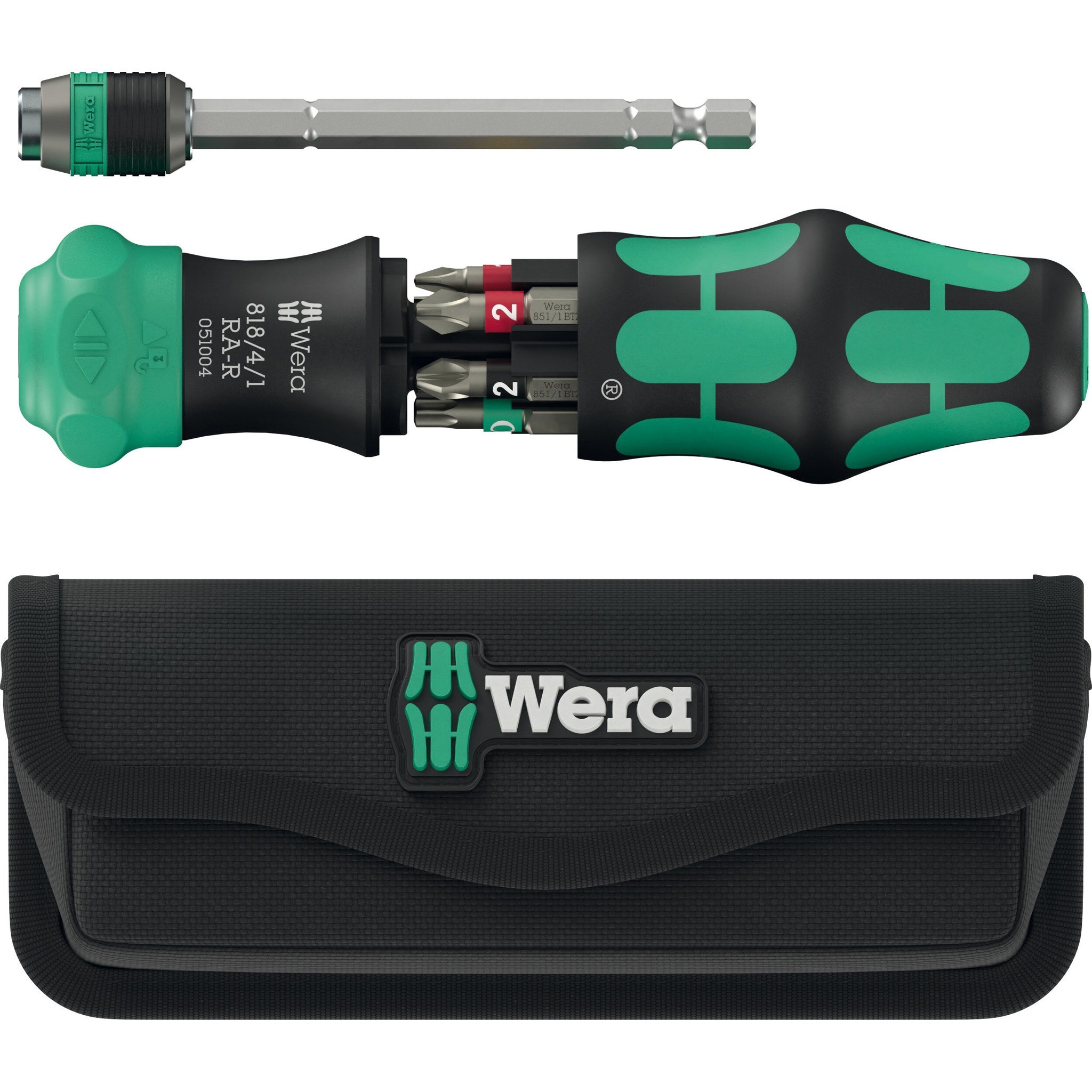 Wera Kraftform Kompakt 20 RA-R with pouch, 6 pieces