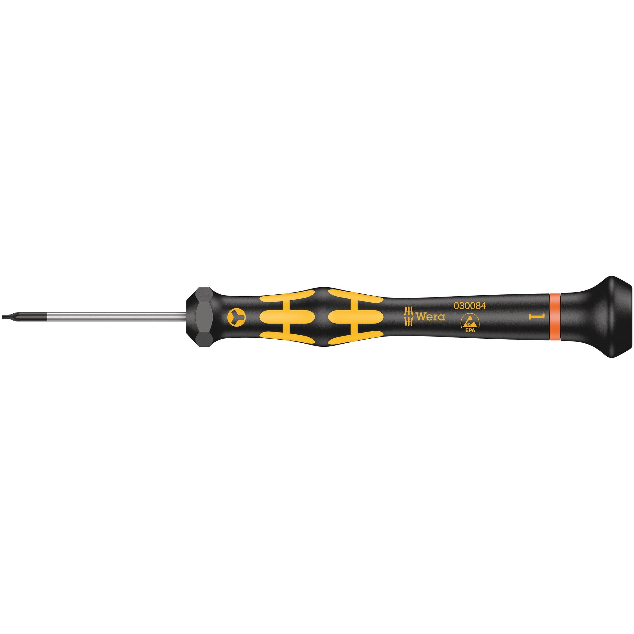Wera 1572 ESD Kraftform Micro screwdriver for Microstix® screws, 1 x 40 mm