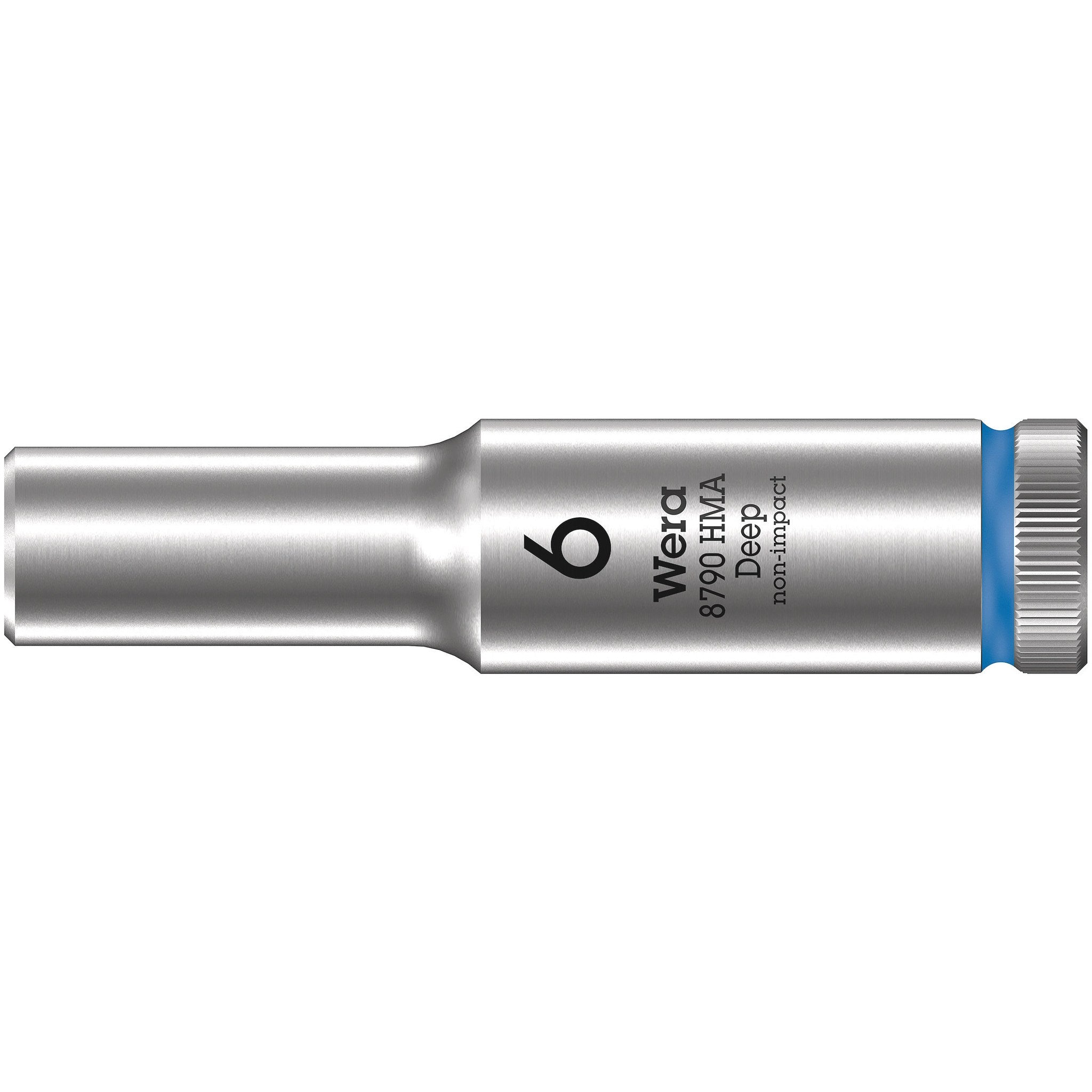 Wera 8790 HMA Deep 1/4" socket, 6 x 50 mm