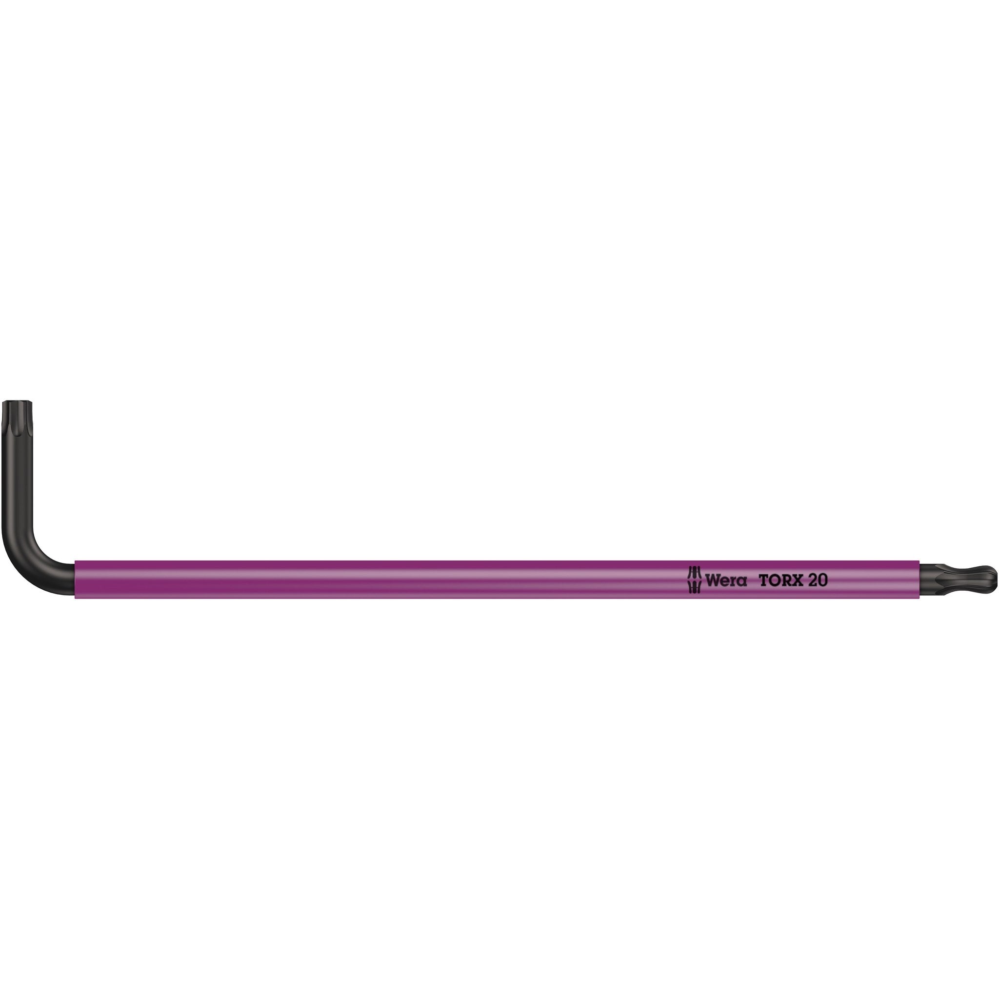Wera 967 SPKL TORX® BO L-key Multicolour, TX 20 x 96 mm