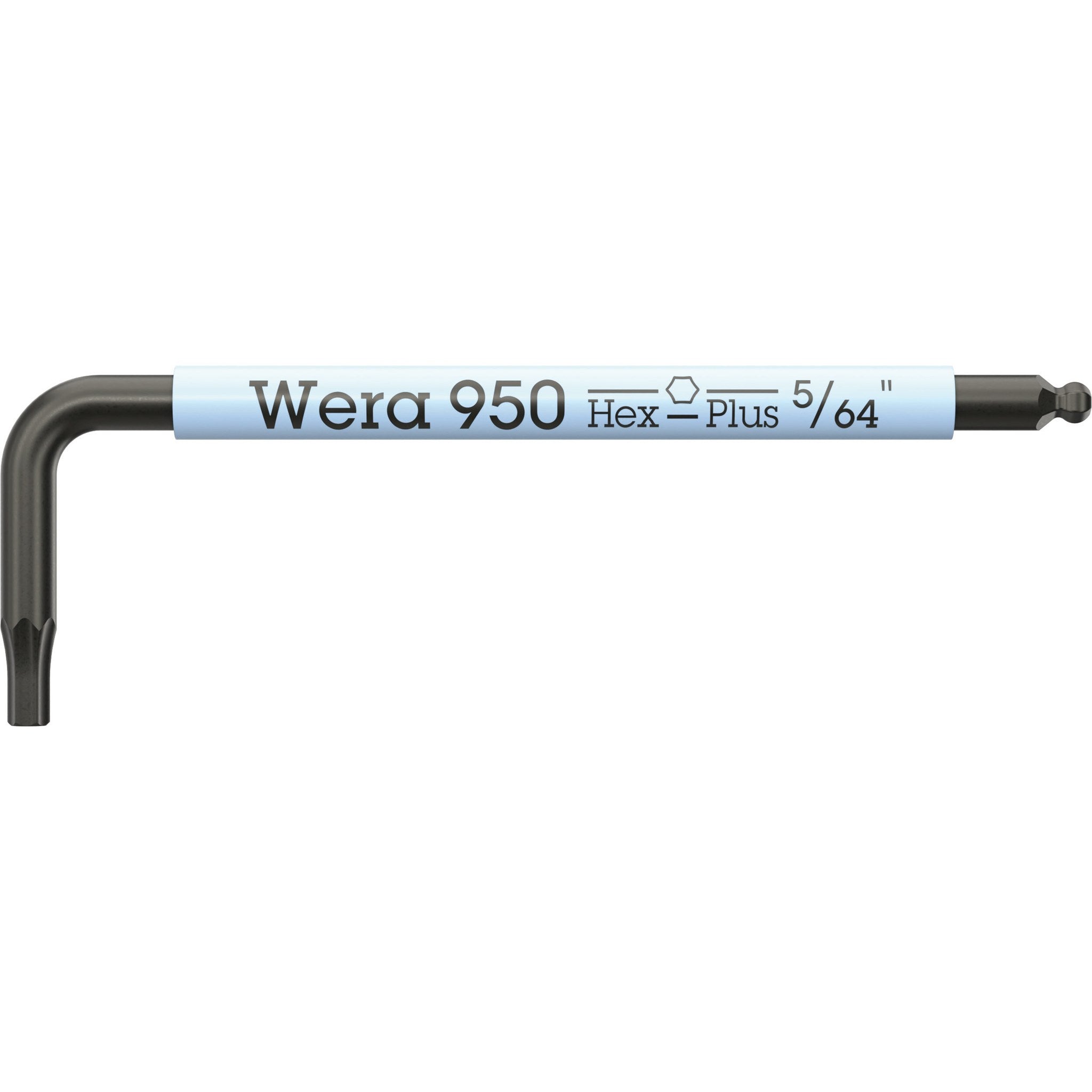 Wera 950 SPKS L-key Multicolour, Imperial, BlackLaser, 5/64" x 50 mm