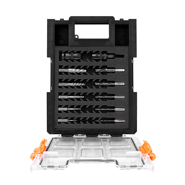 HMT Versadrive HD Impact Drill & Stud Extractor Set 12pc M5-M26