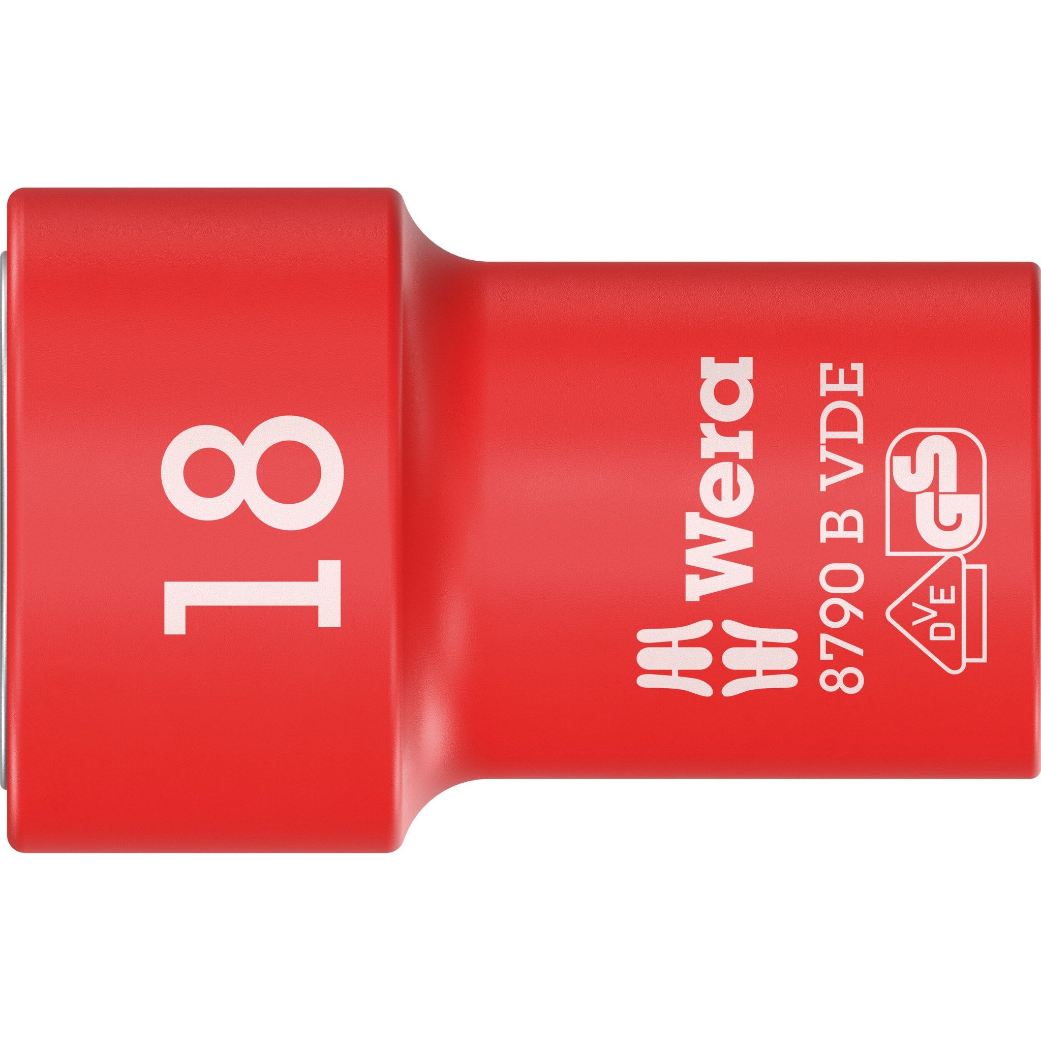 Wera 8790 B VDE Zyklop 3/8" socket, insulated, 18 x 46 mm
