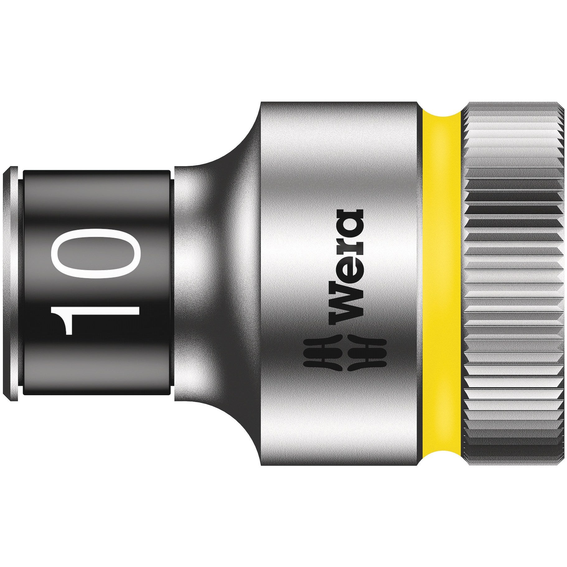Wera 8790 HMC HF Zyklop socket with 1/2" drive with holding function, 10 x 37 mm