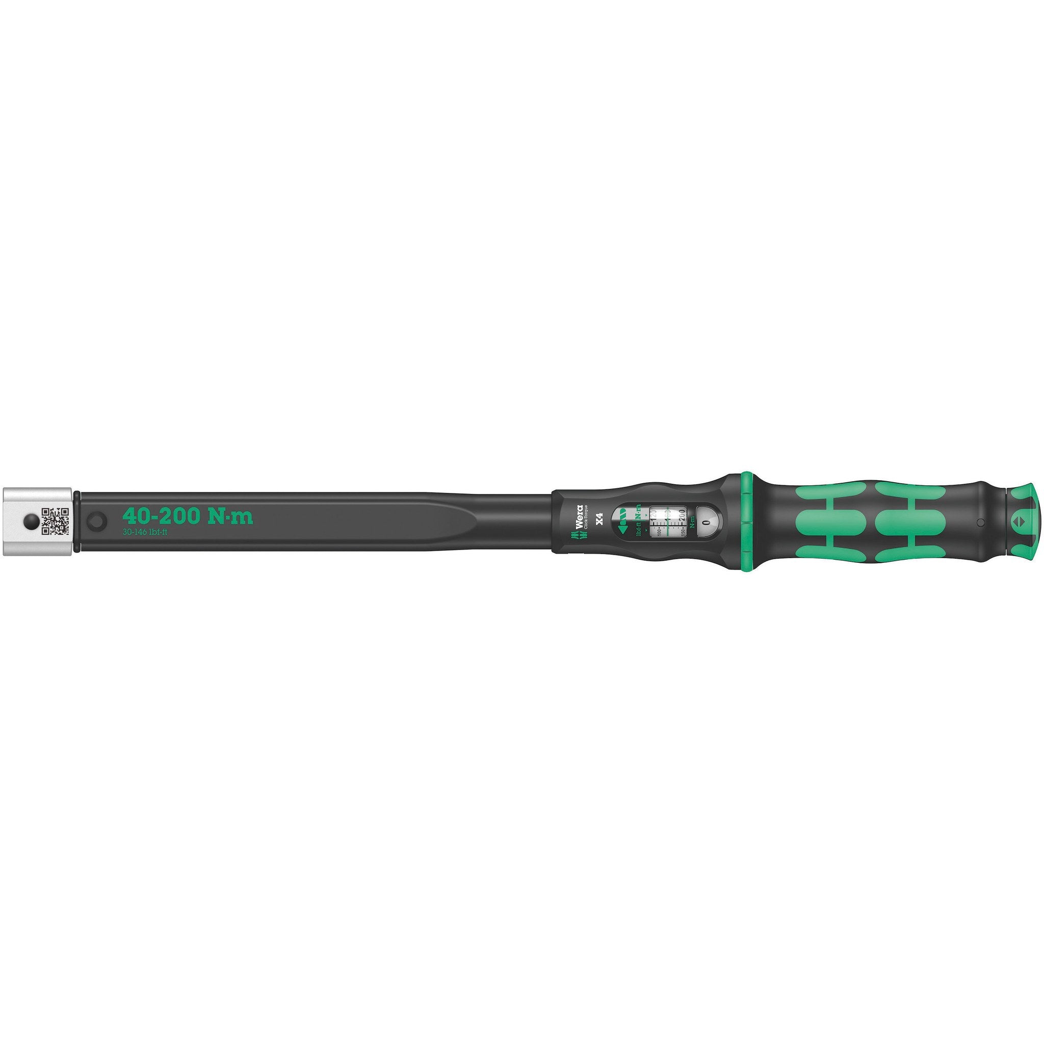 Wera Click-Torque X 4 torque wrench for insert tools, 40-200 Nm, 14x18 x 40-200 Nm