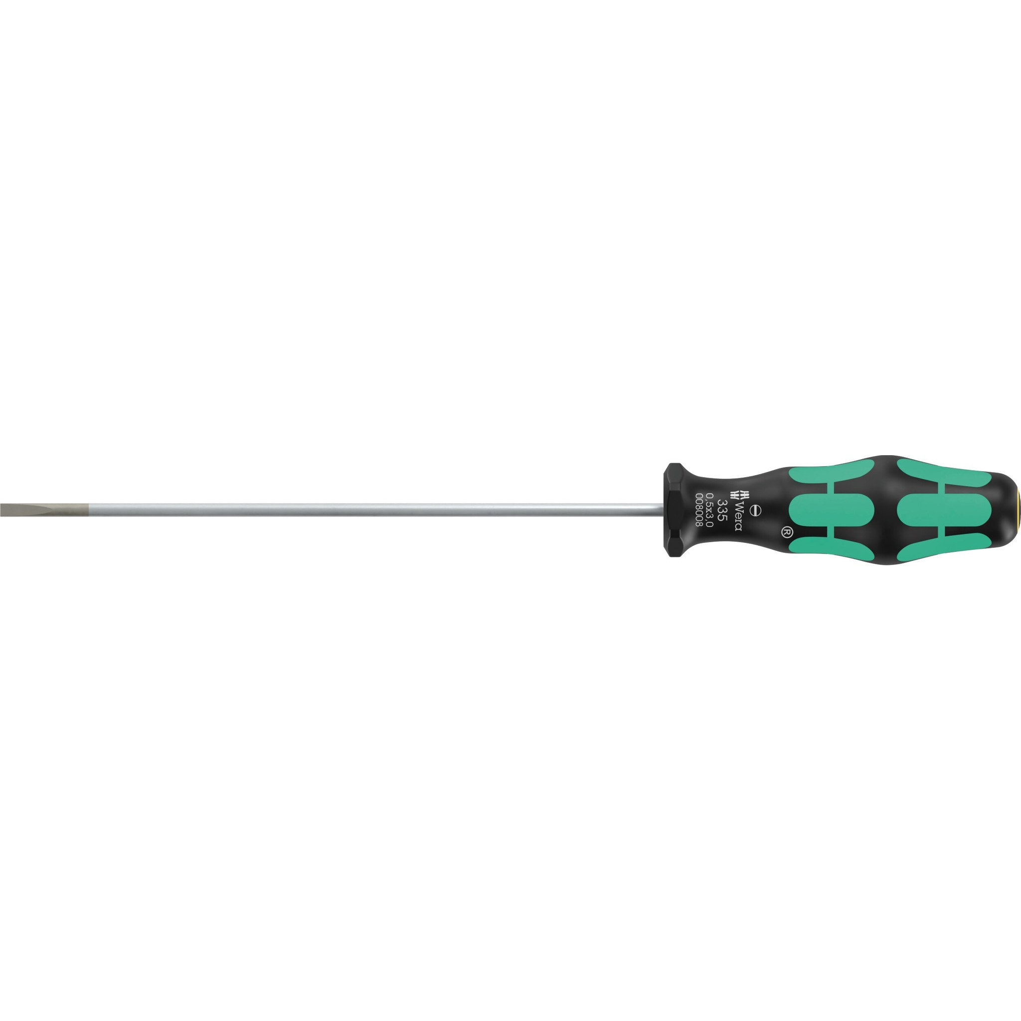 Wera 335 Screwdriver for slotted screws, 0.5 x 3 x 150 mm