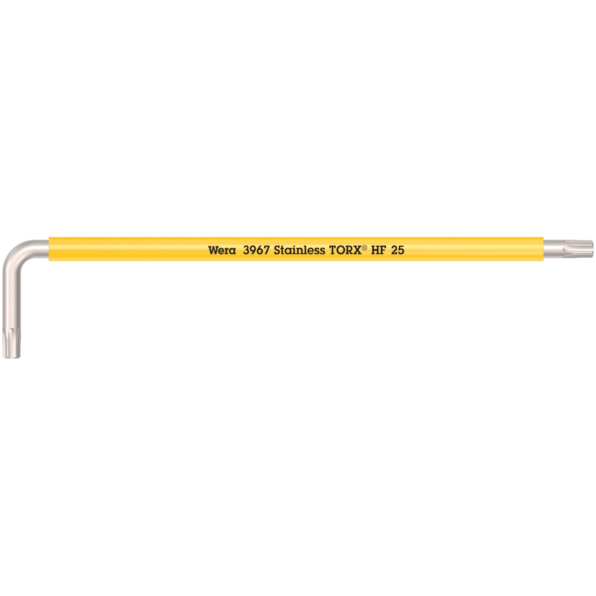 Wera 3967 SXL TORX® HF L-key Multicolour with holding function, long, stainless, TX 25