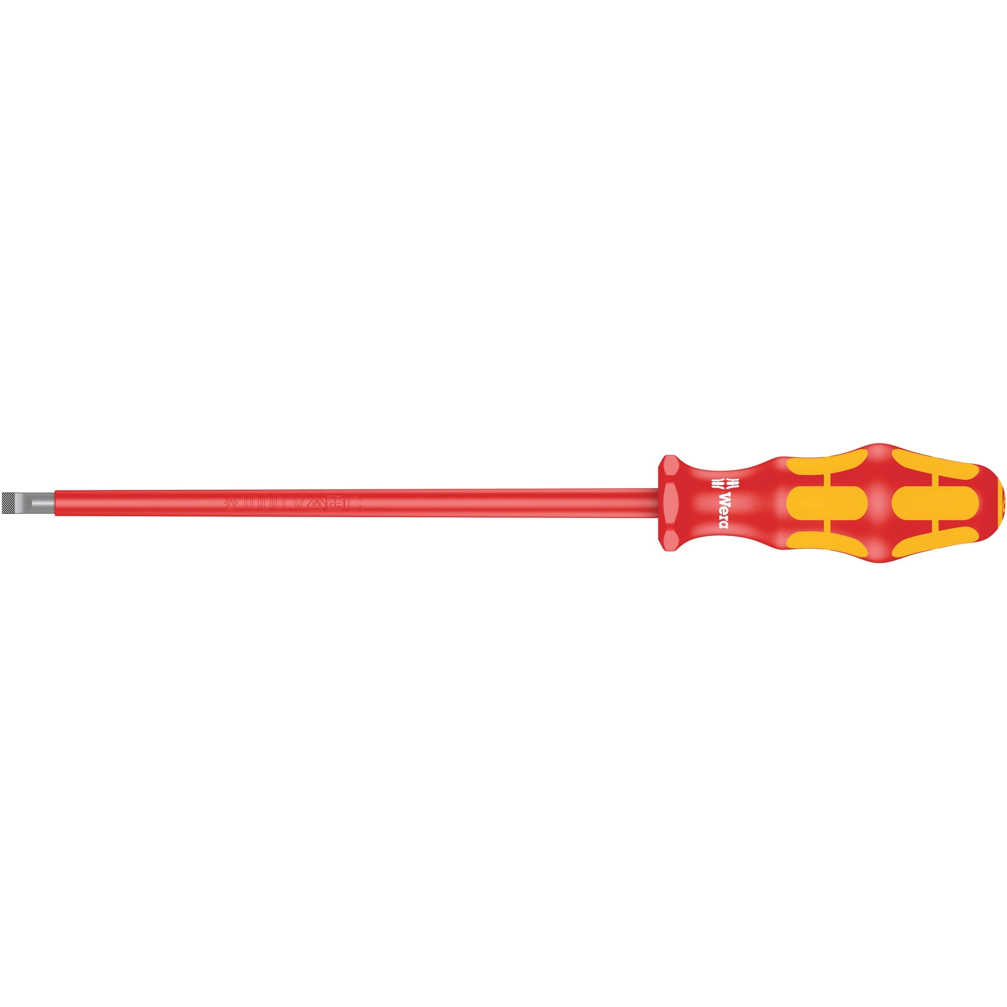 Wera 160 i VDE Insulated screwdriver for slotted screws, 1.2 x 6.5 x 200 mm