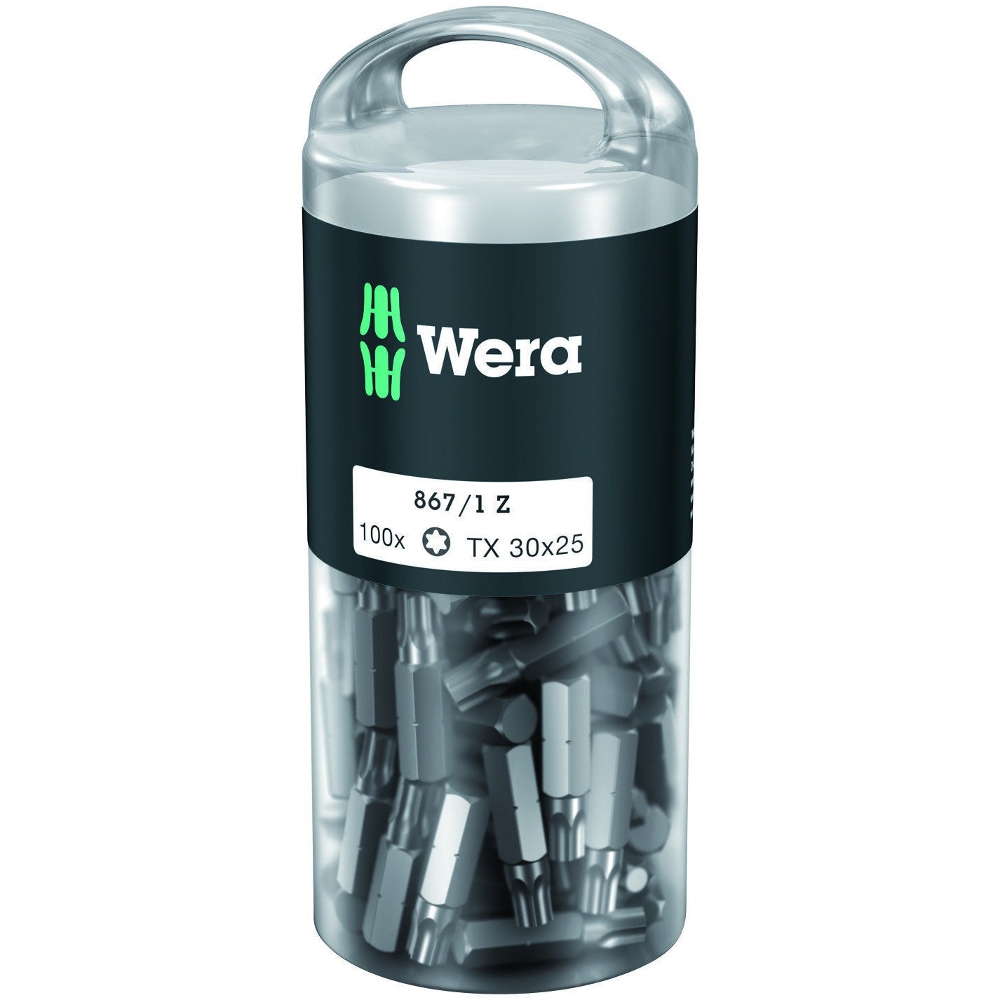 Wera 867/1 TORX® DIY 100, TX 30 x 25 mm, 100 pieces