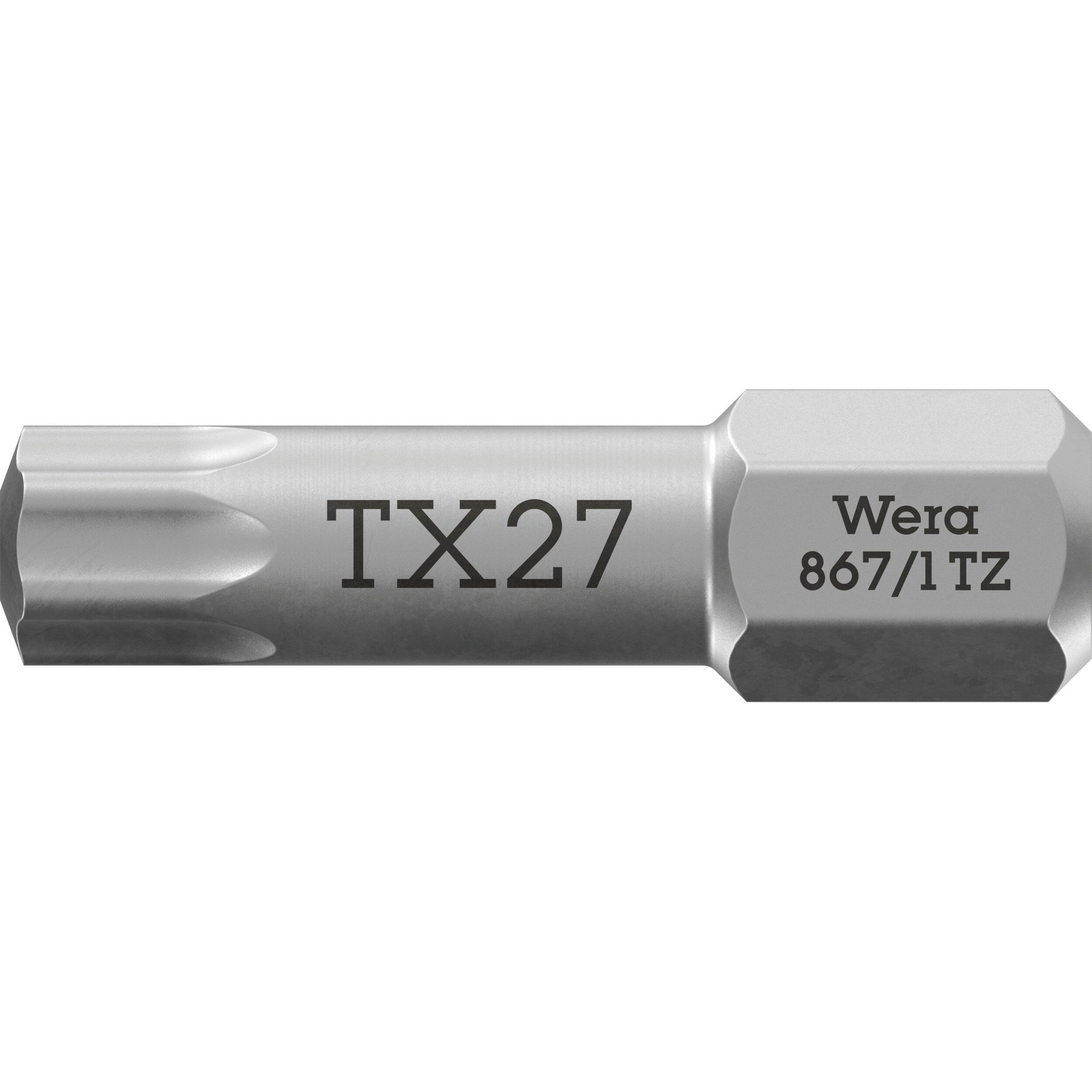 Wera 867/1 TZ TORX® bits, TX 27 x 25 mm