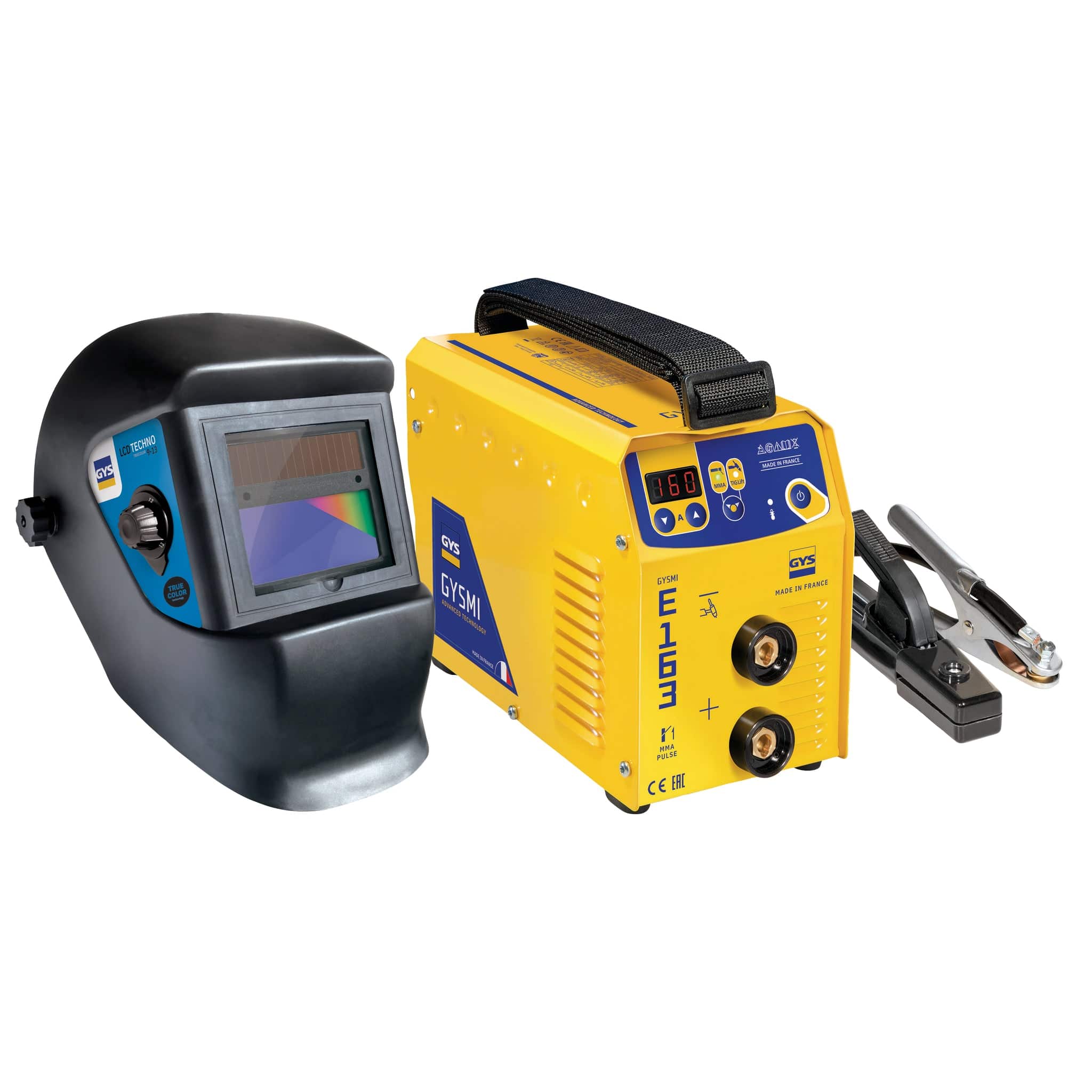 GYSMI E163 + LCD Helmet 9/13 Bundle