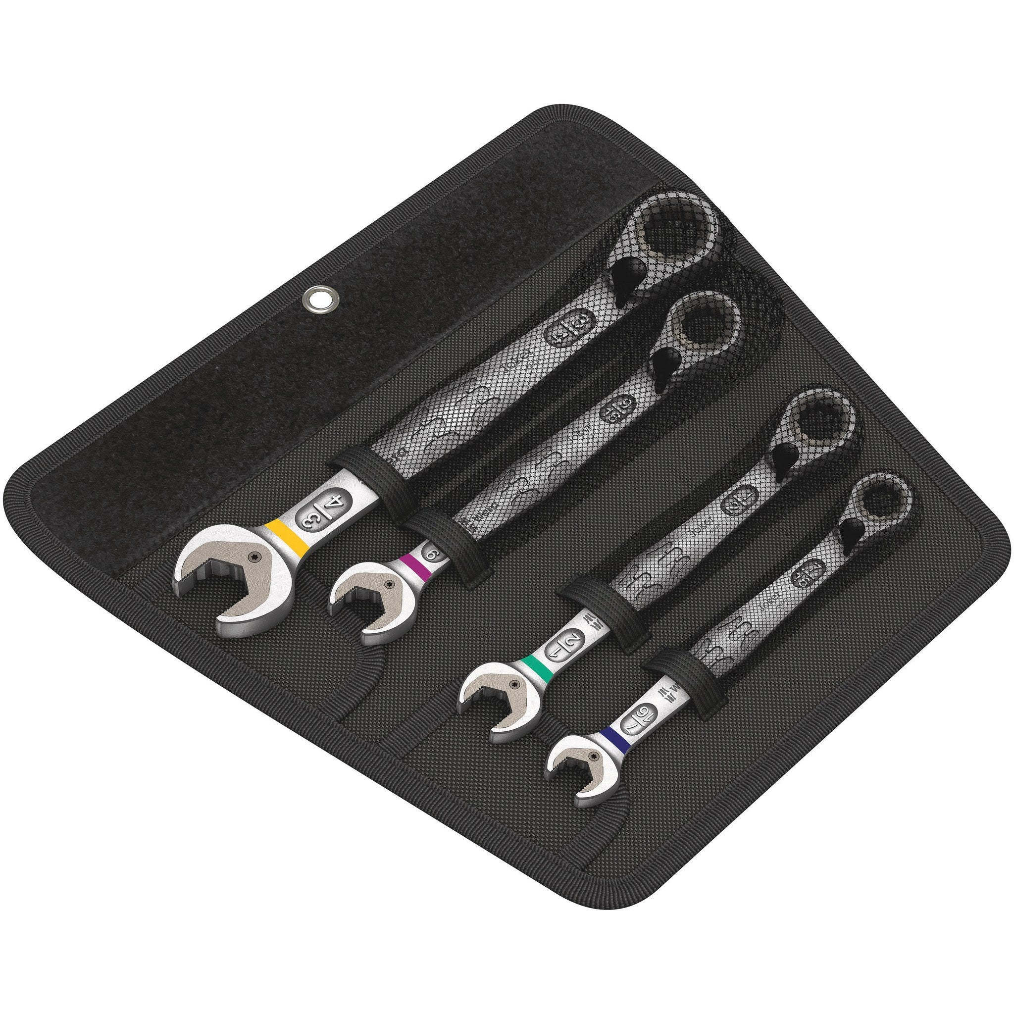 Wera 6001 Joker Switch 4 Imperial Set 1 Ratcheting combination wrenches set, Imperial,