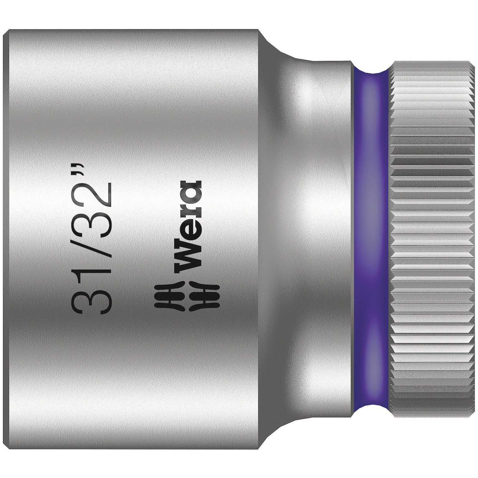 Wera 8790 HMC Zyklop socket with 1/2" drive, 31/32" x 37 mm