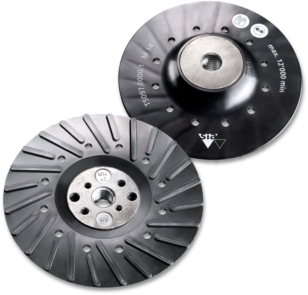 Turbo pad I M14 I for fibre discs Ø115mm