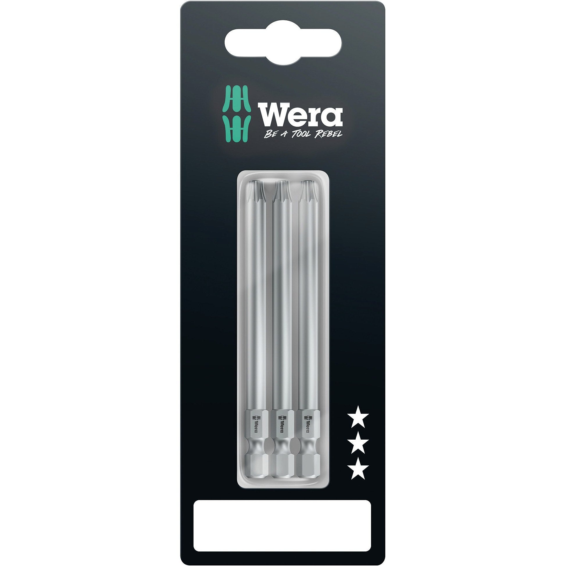 Wera 867/4 Z SB TORX® Bits, TX 25 x 89 mm, 3 pieces