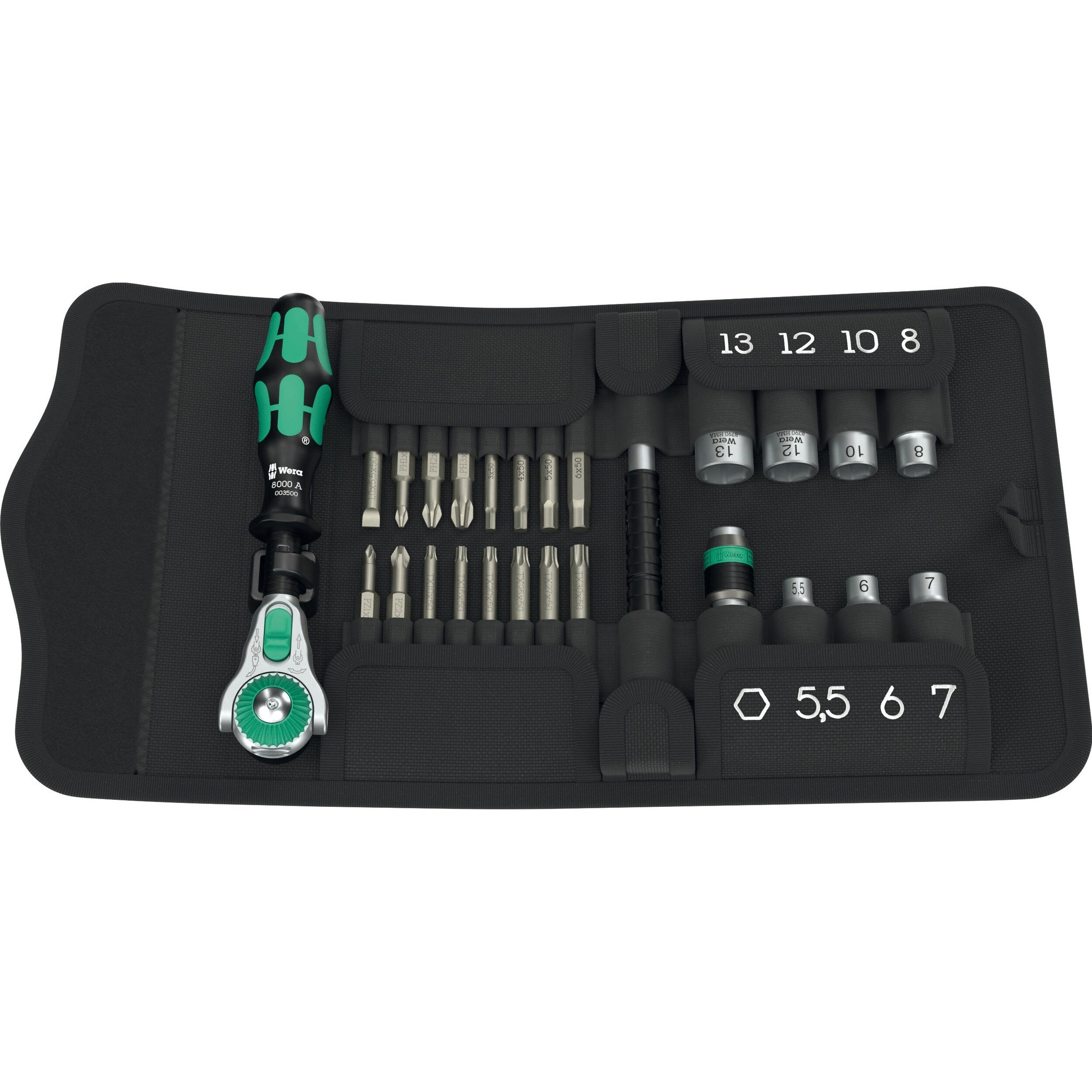 Wera Kraftform Kompakt Zyklop Speed, 26 pieces