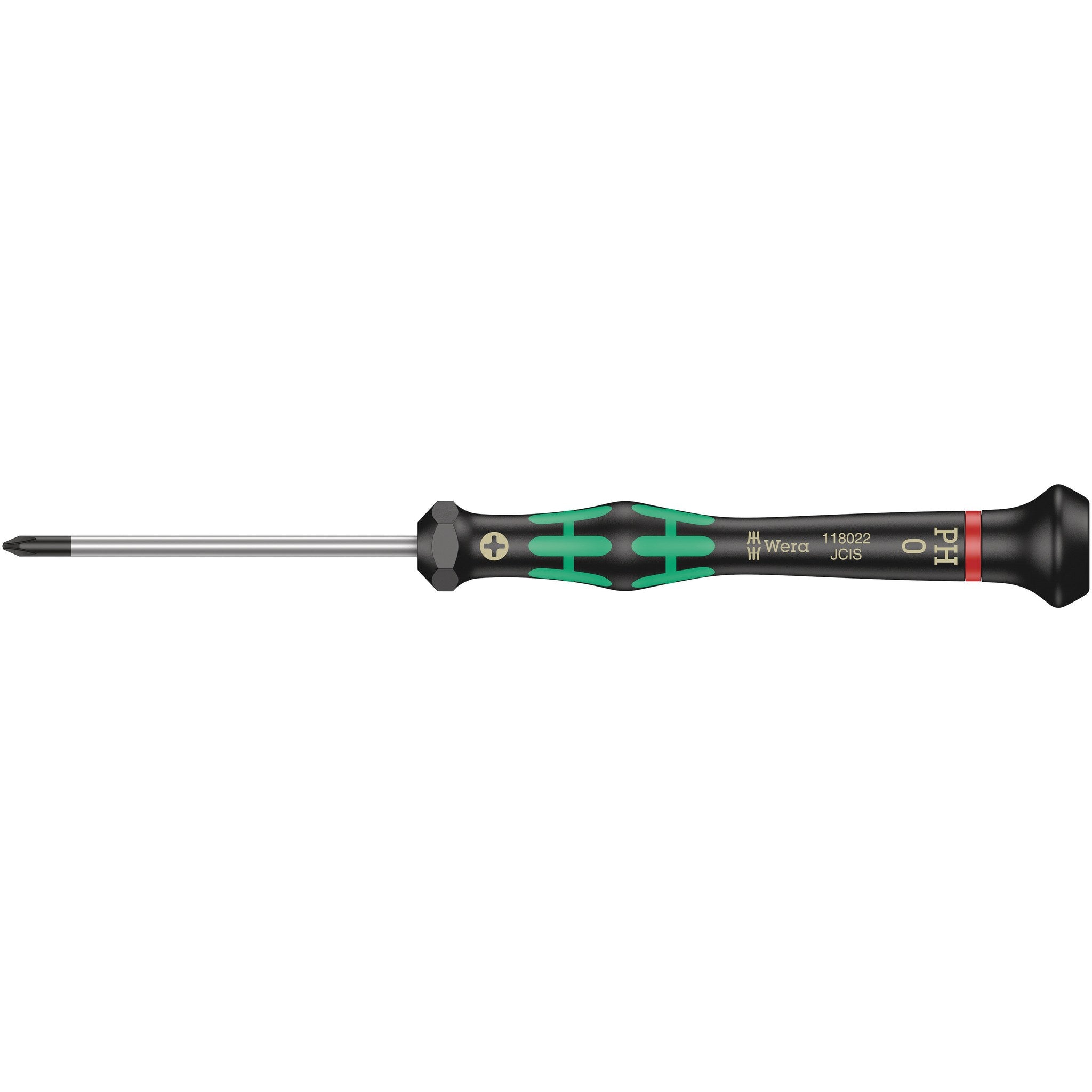 Wera 2050 PH Screwdriver for Phillips screws for electronic applications, PH 0 x 60 mm