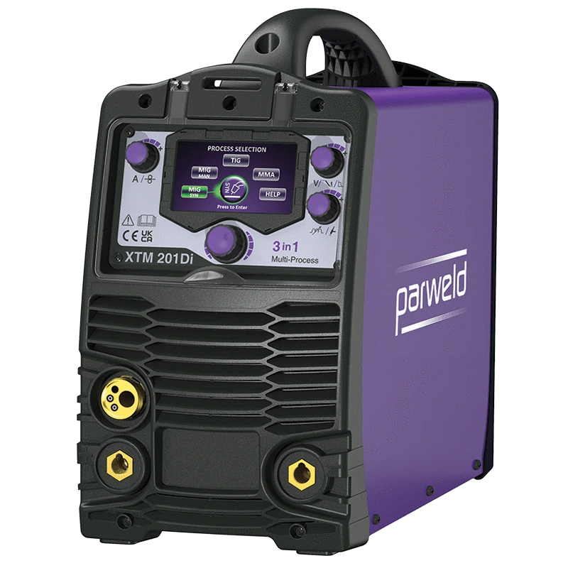 Parweld MIG Inverter XTM201DI 200A 110/230V — Machine Only