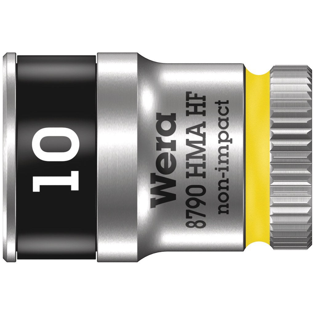 Wera 8790 HMA HF Zyklop socket with 1/4" drive with holding function, 10 x 23 mm