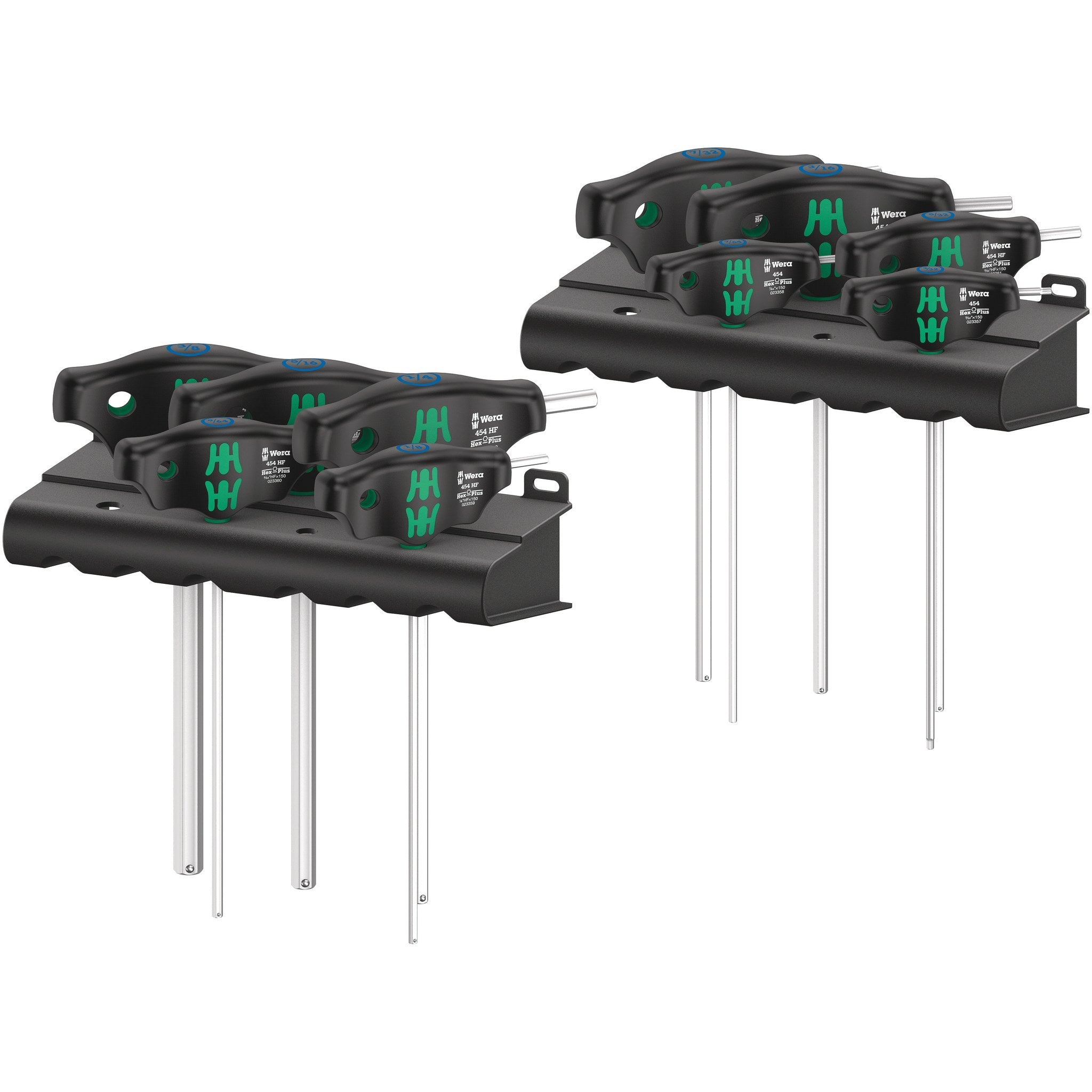 Wera 454/10 HF Set Imperial 1 screwdiver set T-handle screwdrivers Hex-Plus with