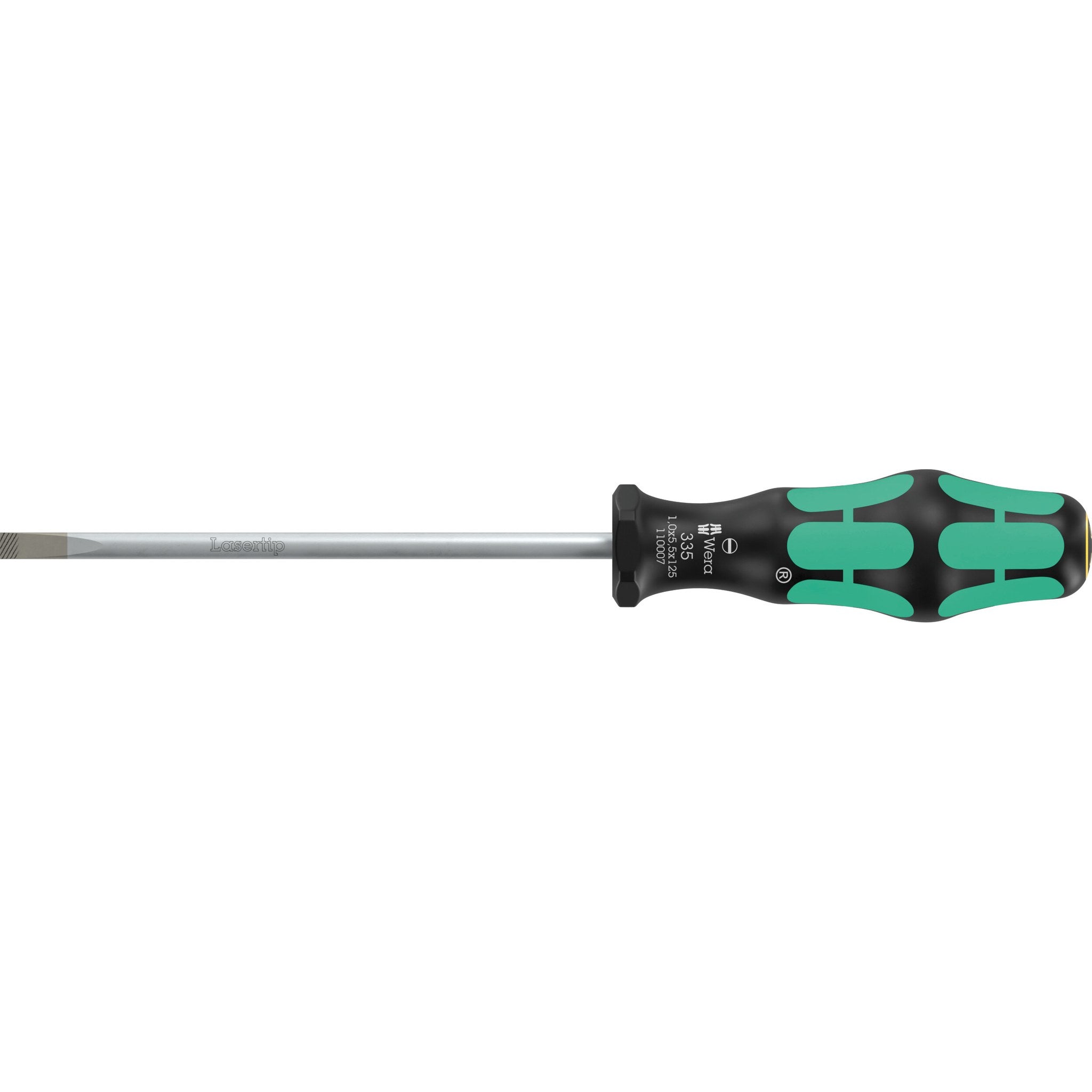 Wera 335 Screwdriver for slotted screws, 1 x 5.5 x 125 mm