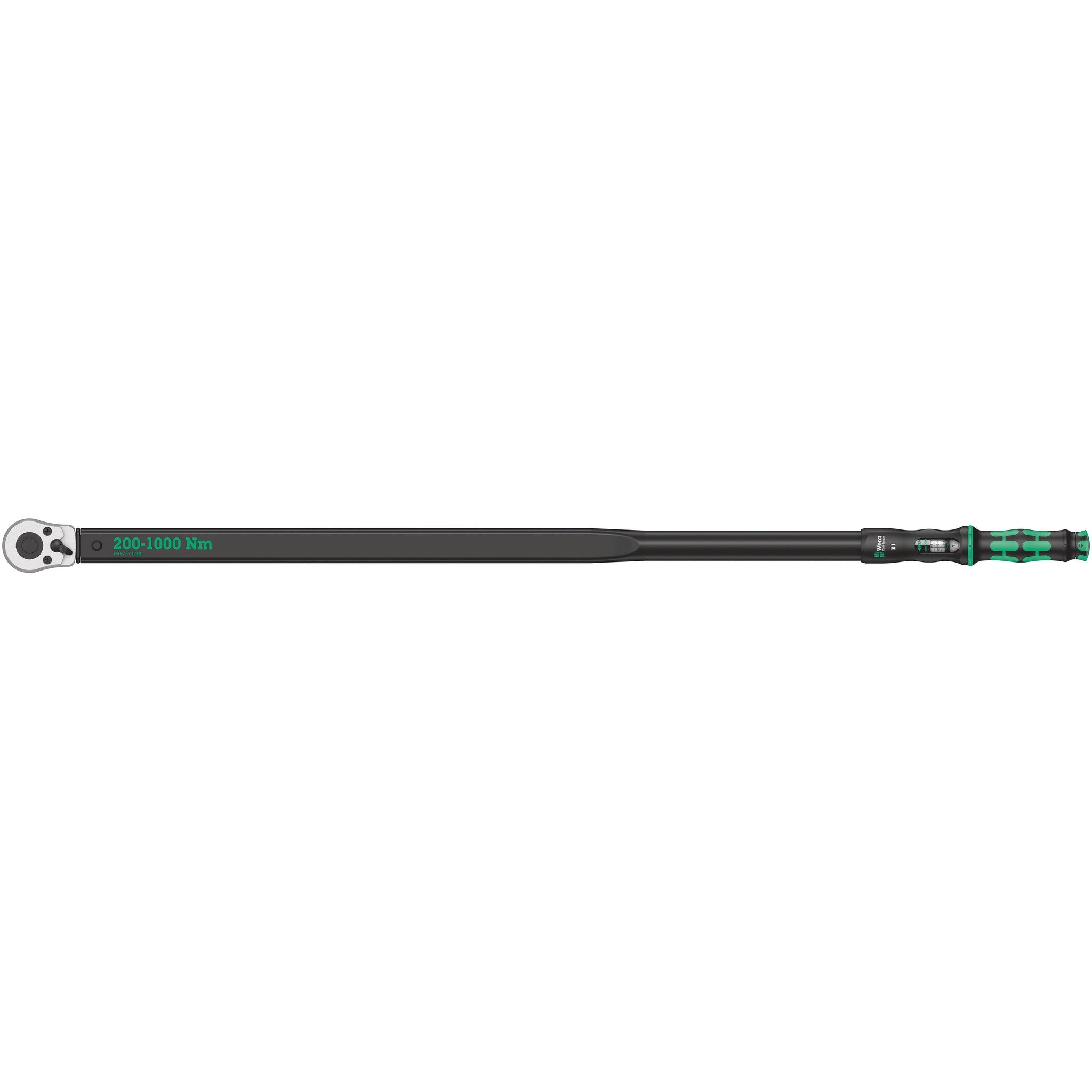 Wera Click-Torque E 1 torque wrench with reversible ratchet, 200-1000 Nm, 3/4" x