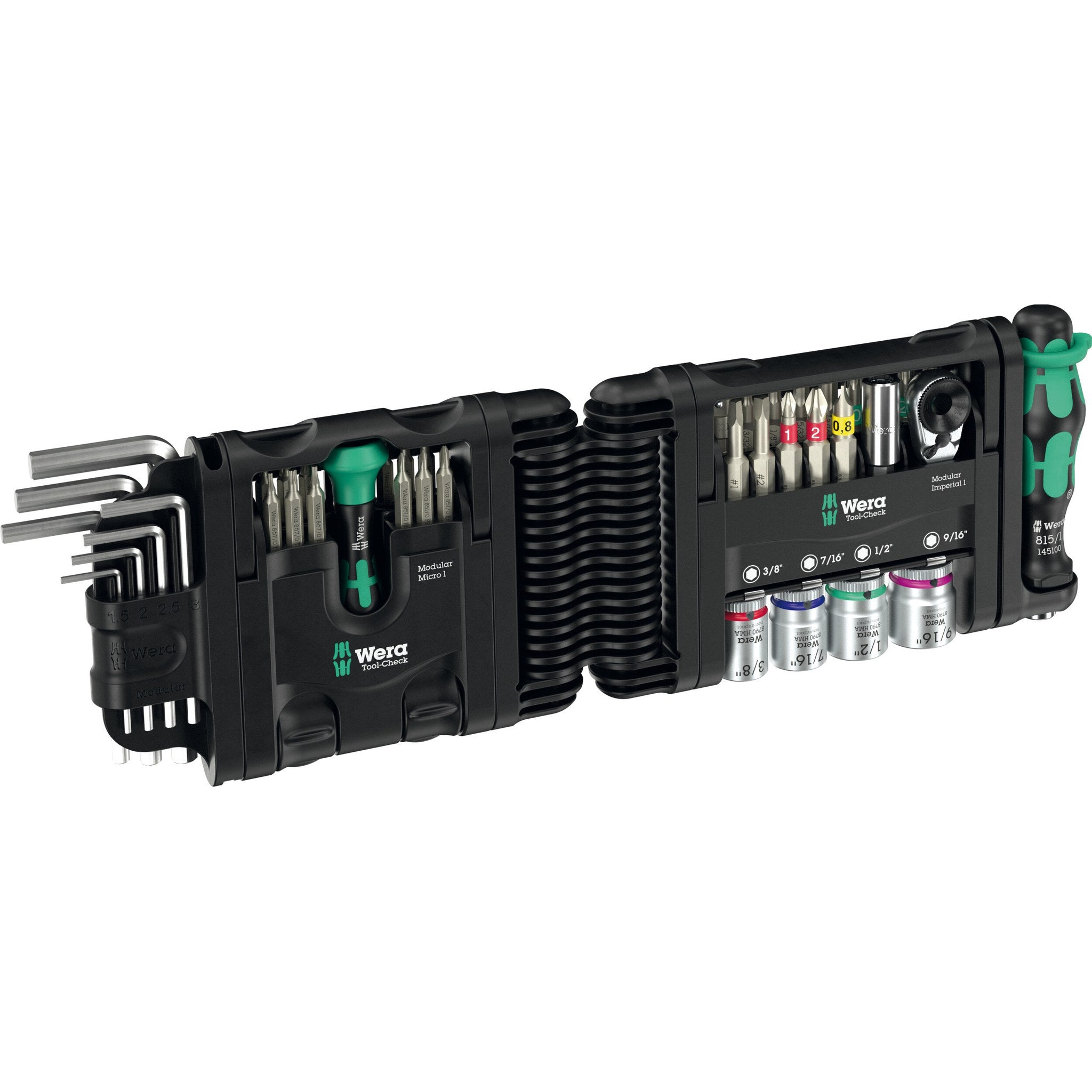 Wera Tool-Check Modular Set Imperial 1, 50 pieces