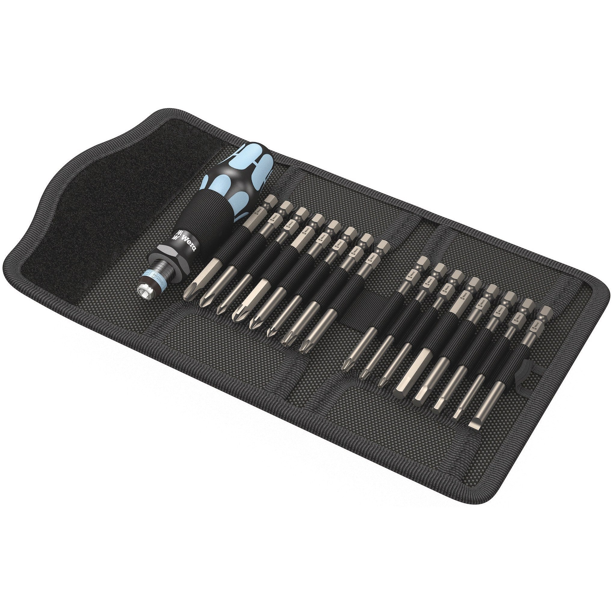 Wera Kraftform Kompakt 60, stainless, 17 pieces