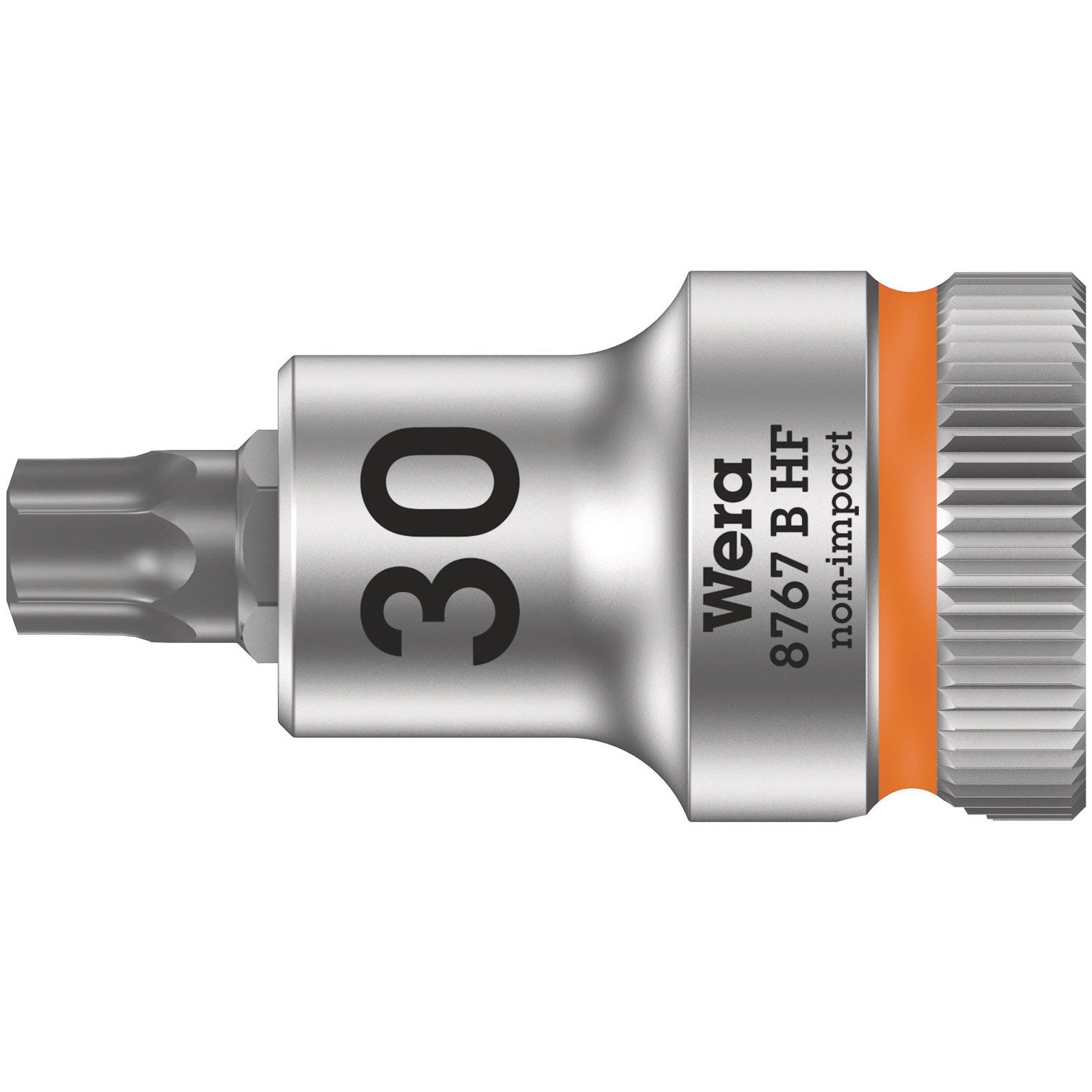 Wera 8767 B HF TORX® Zyklop bit socket with holding function, 3/8" drive, TX 30 x 35