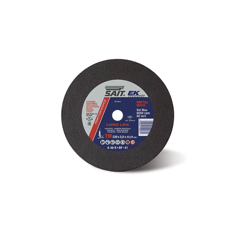 SAIT Performance-TM Cutting Disc 125 x 1.0 x 22.23mm A60R