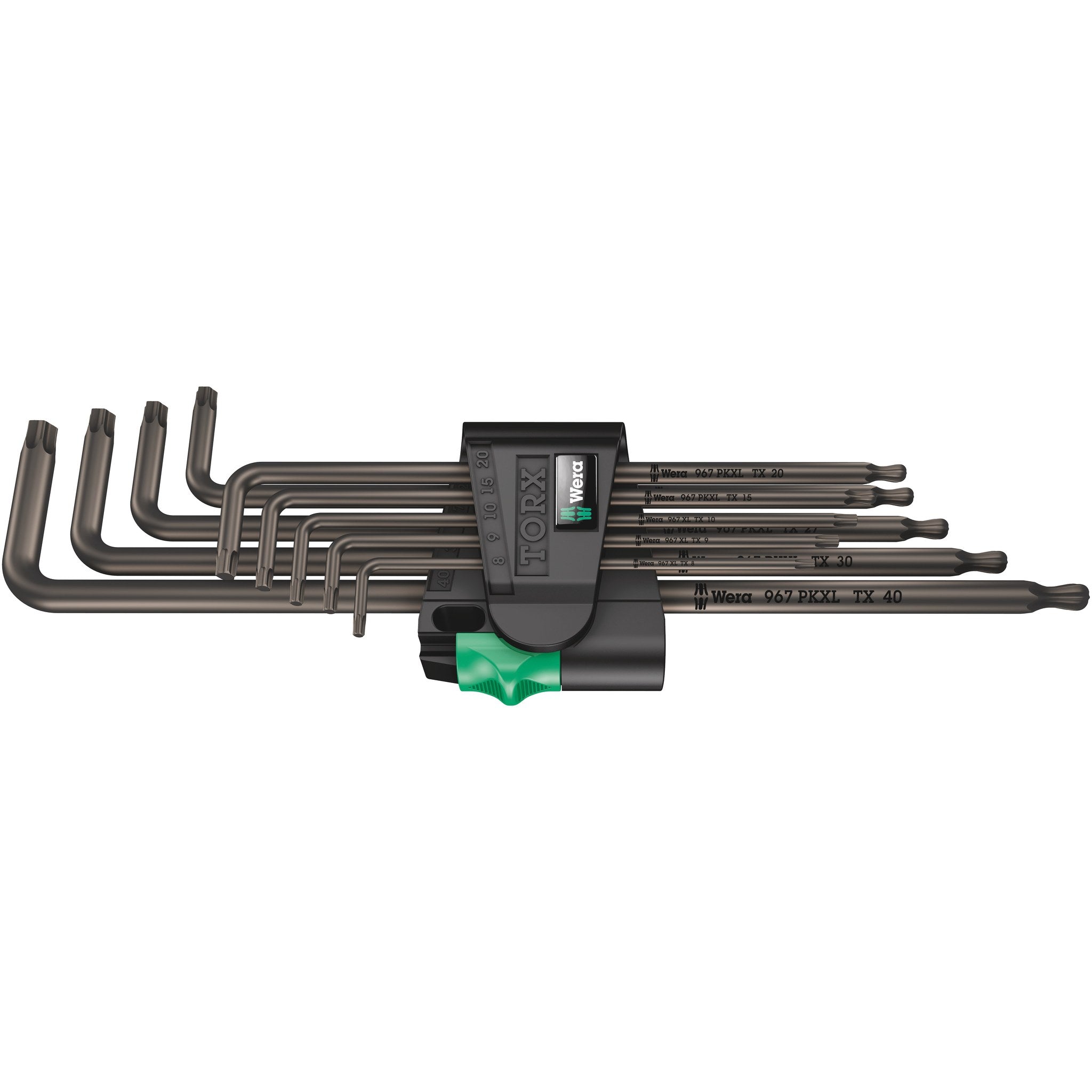 Wera 967/9 TX XL 1 TORX® L-key set, long, 9 pieces