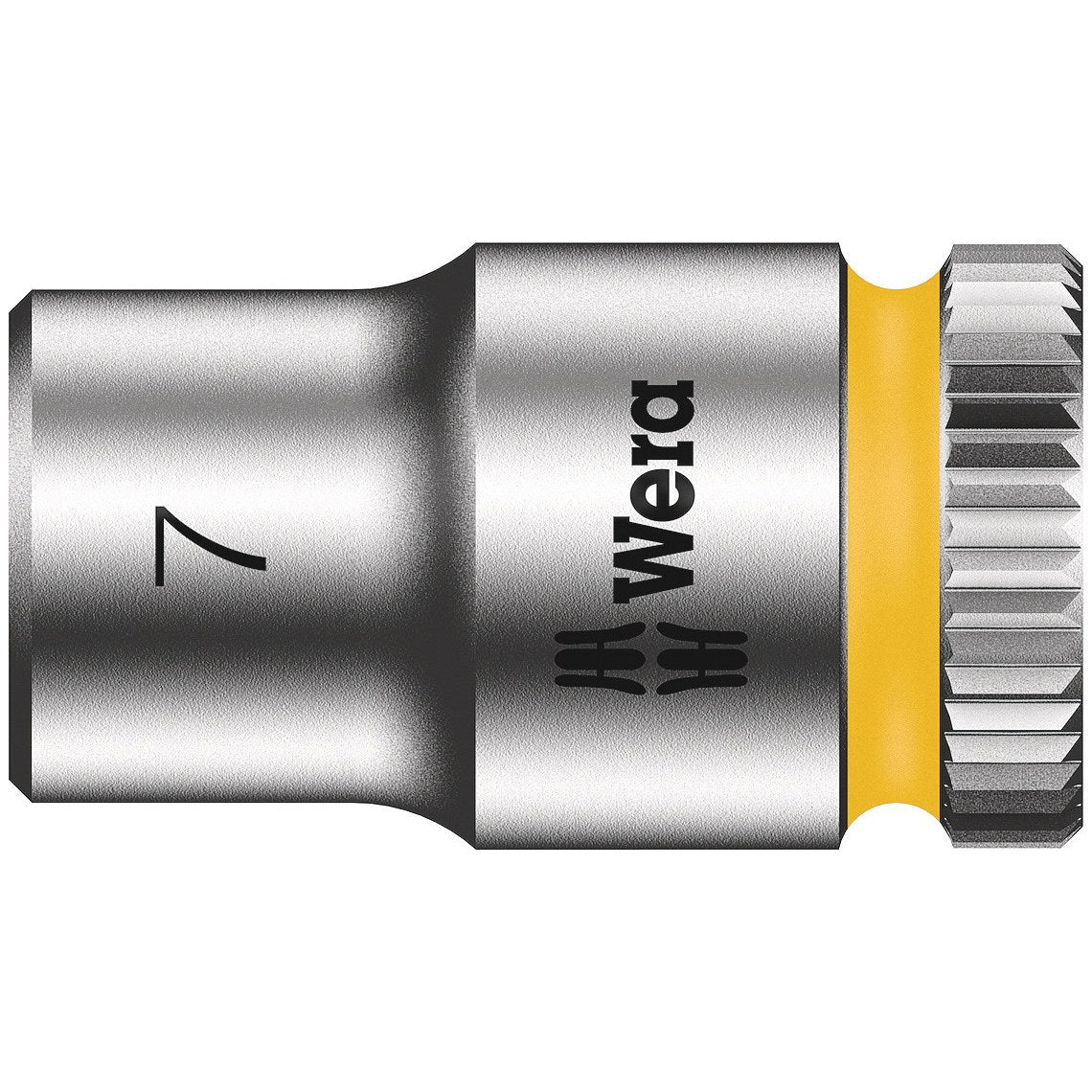 Wera 8790 HMA Zyklop 1/4" socket, 7 x 23 mm