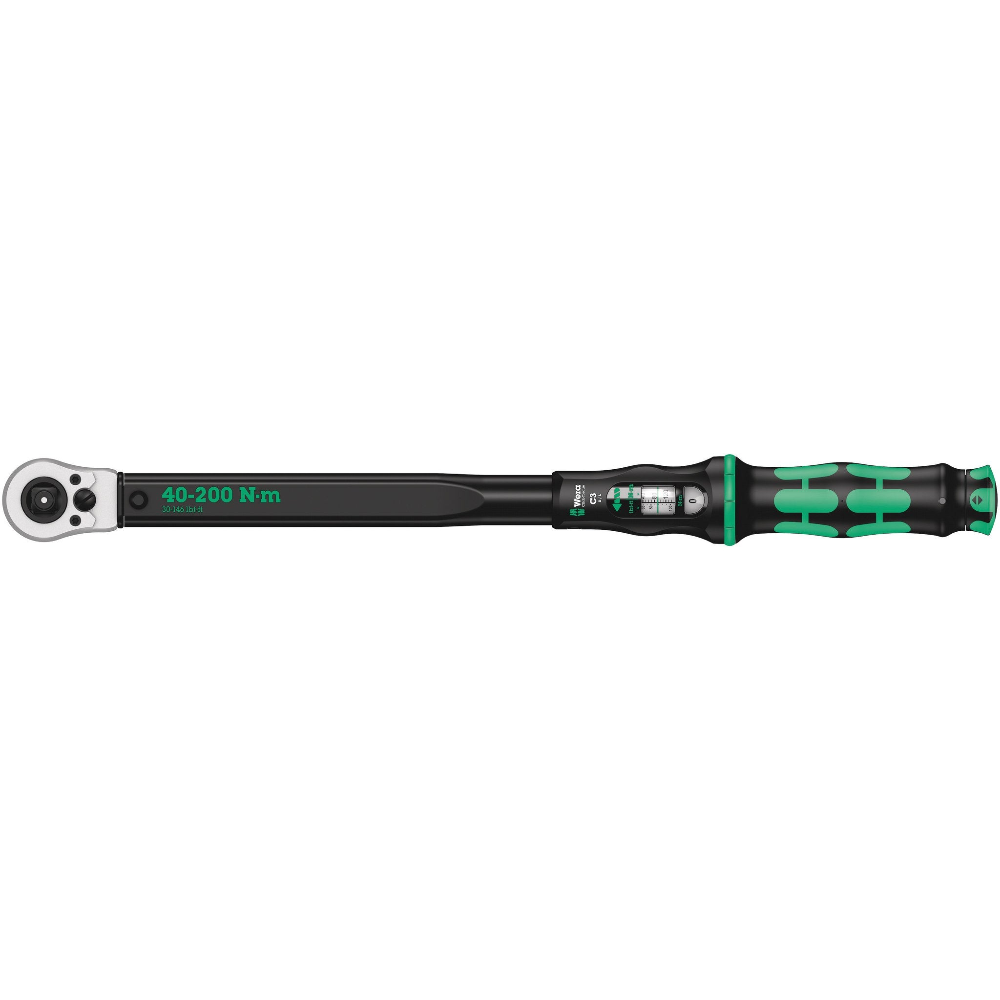 Wera Click-Torque C 3 Push R/L adjustable torque wrench for clockwise and anti-
