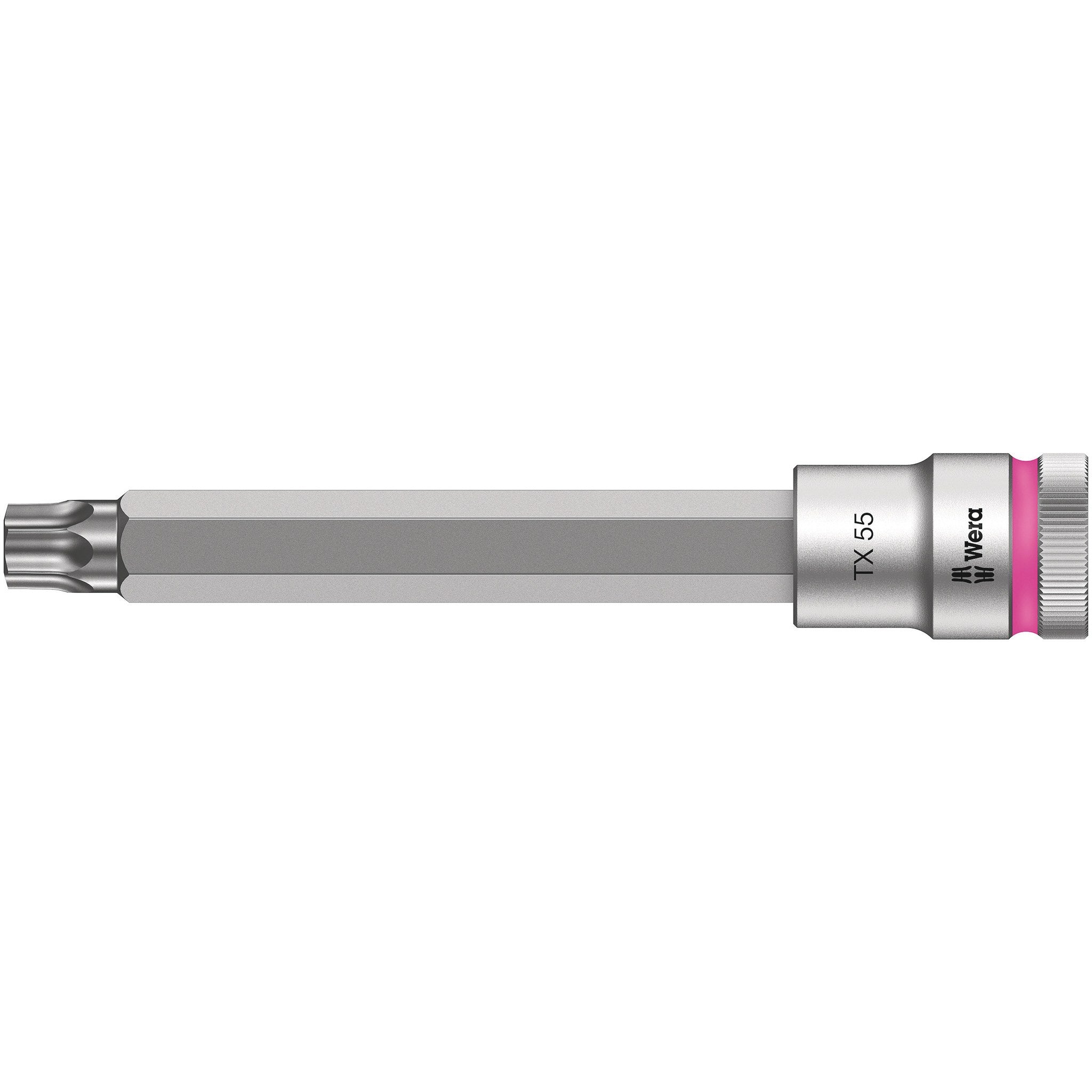 Wera 8767 C HF TORX® Zyklop bit socket with 1/2" drive with holding function, TX 55 x