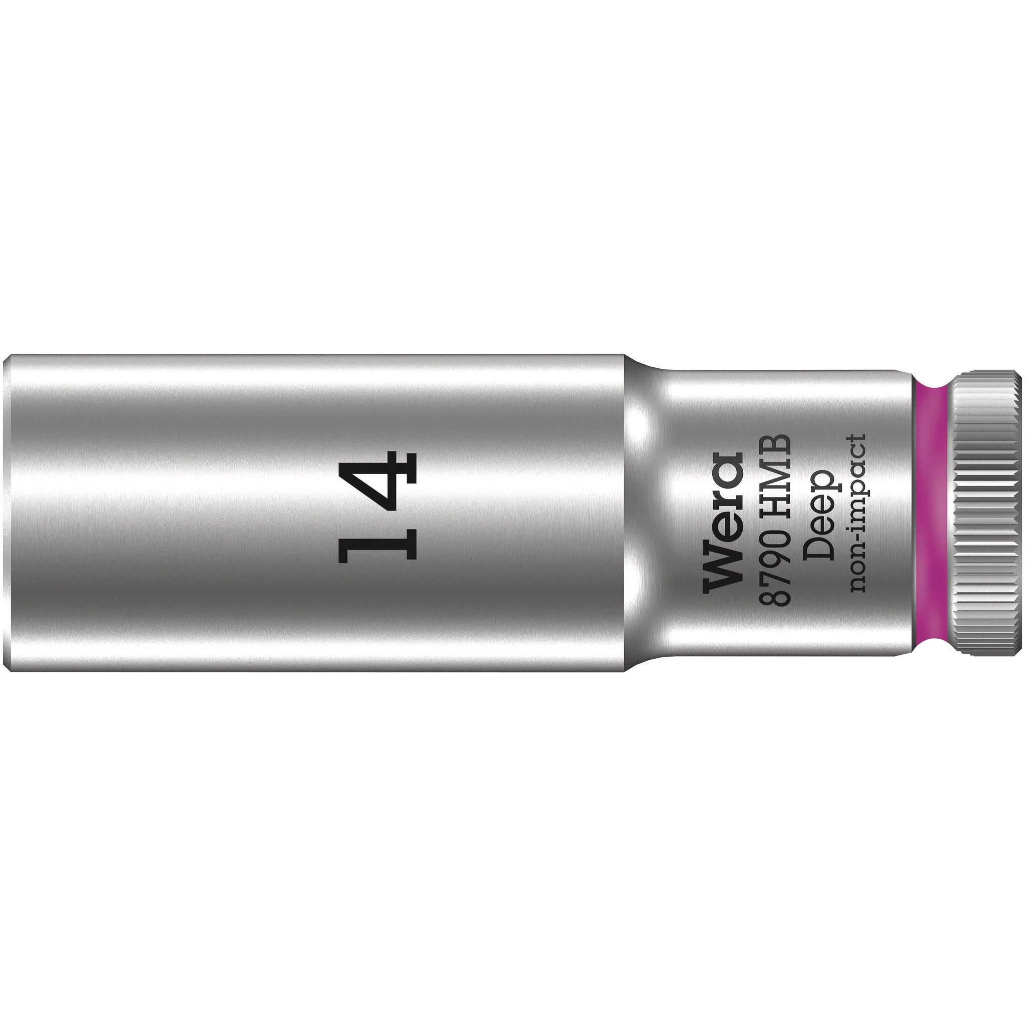 Wera 8790 HMB Deep 3/8" socket, 14 x 64 mm
