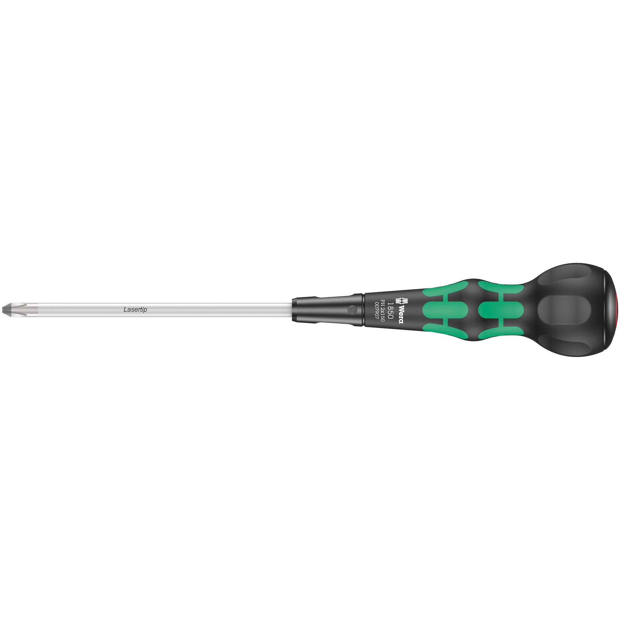 Wera 1850 PH Kraftform Ball-Grip Phillips-head screwdriver, PH 2 x 150 mm