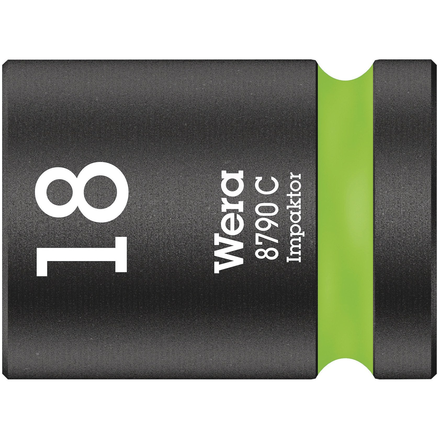 Wera 8790 C Impaktor socket with 1/2" drive, 18 x 38 mm