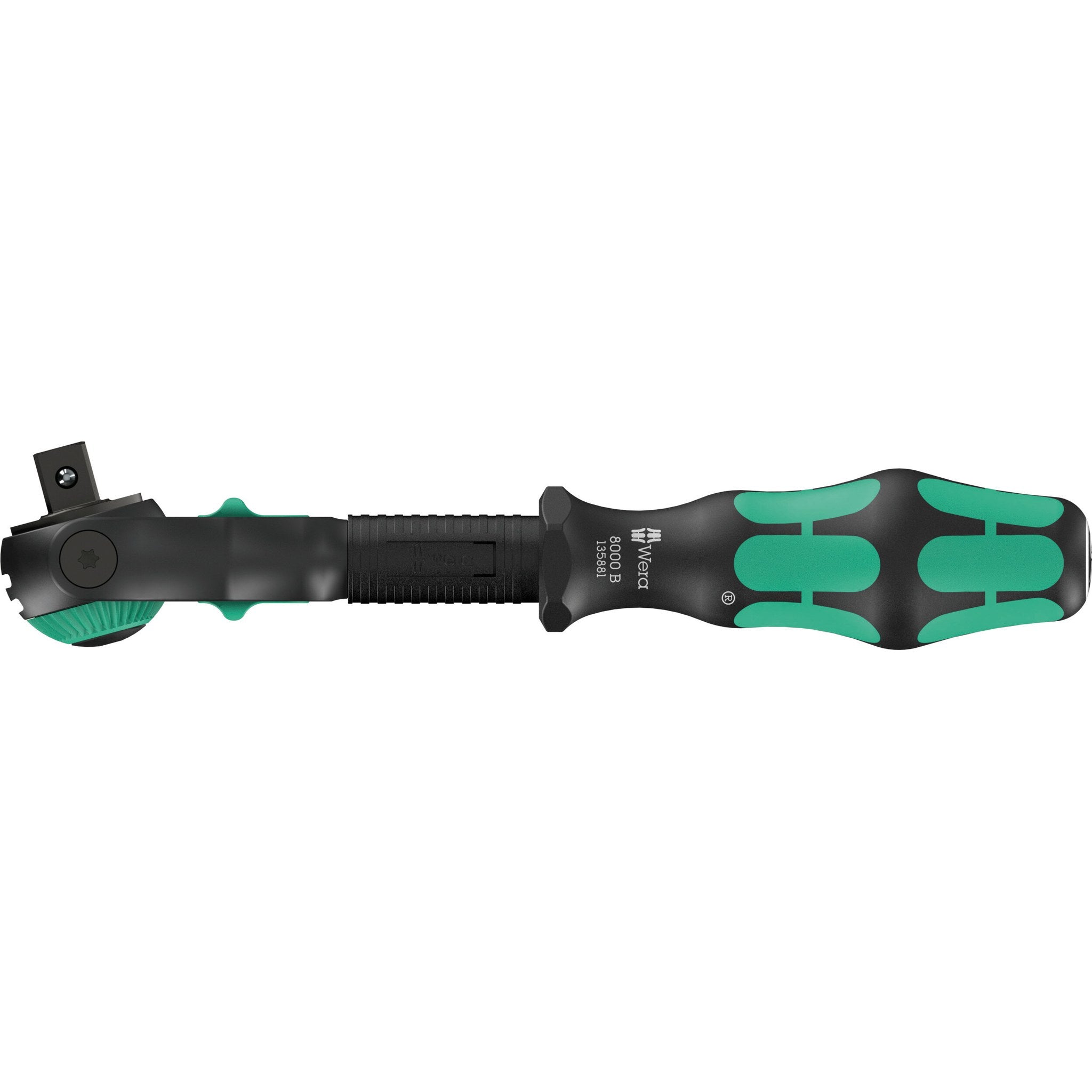 Wera 8000 B Black Edition Zyklop Speed Ratchet with 3/8" drive, 3/8" x 199 mm