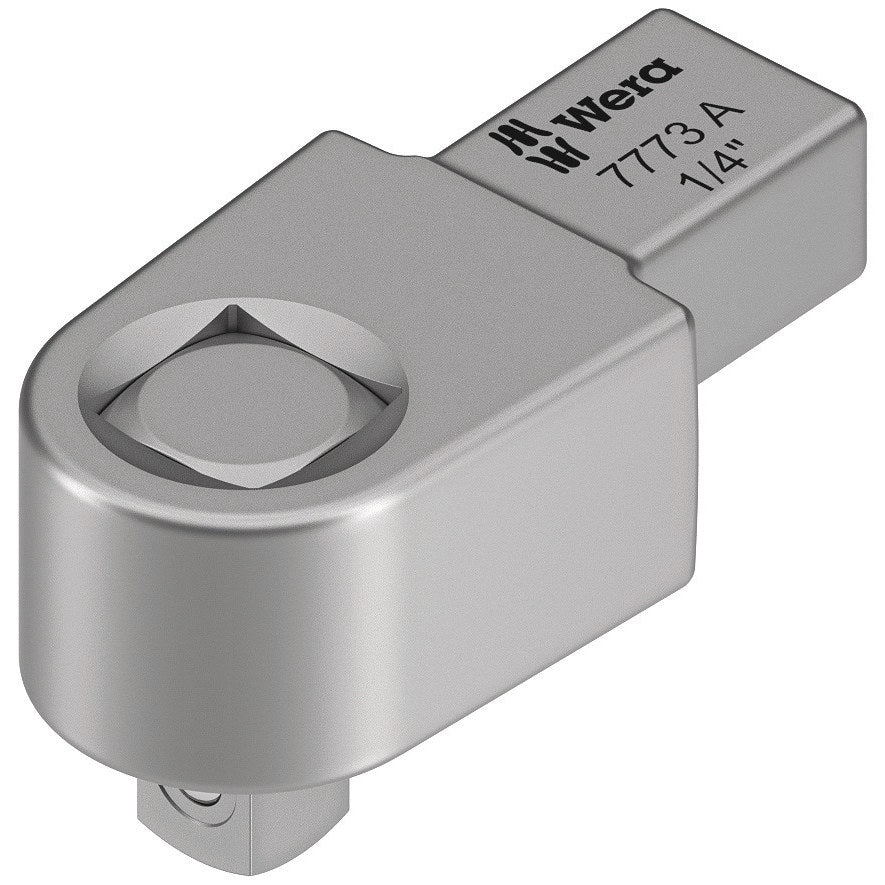 Wera 7773 A Square drive insert, 9x12 mm, 9x12 x 1/4" x 44 mm