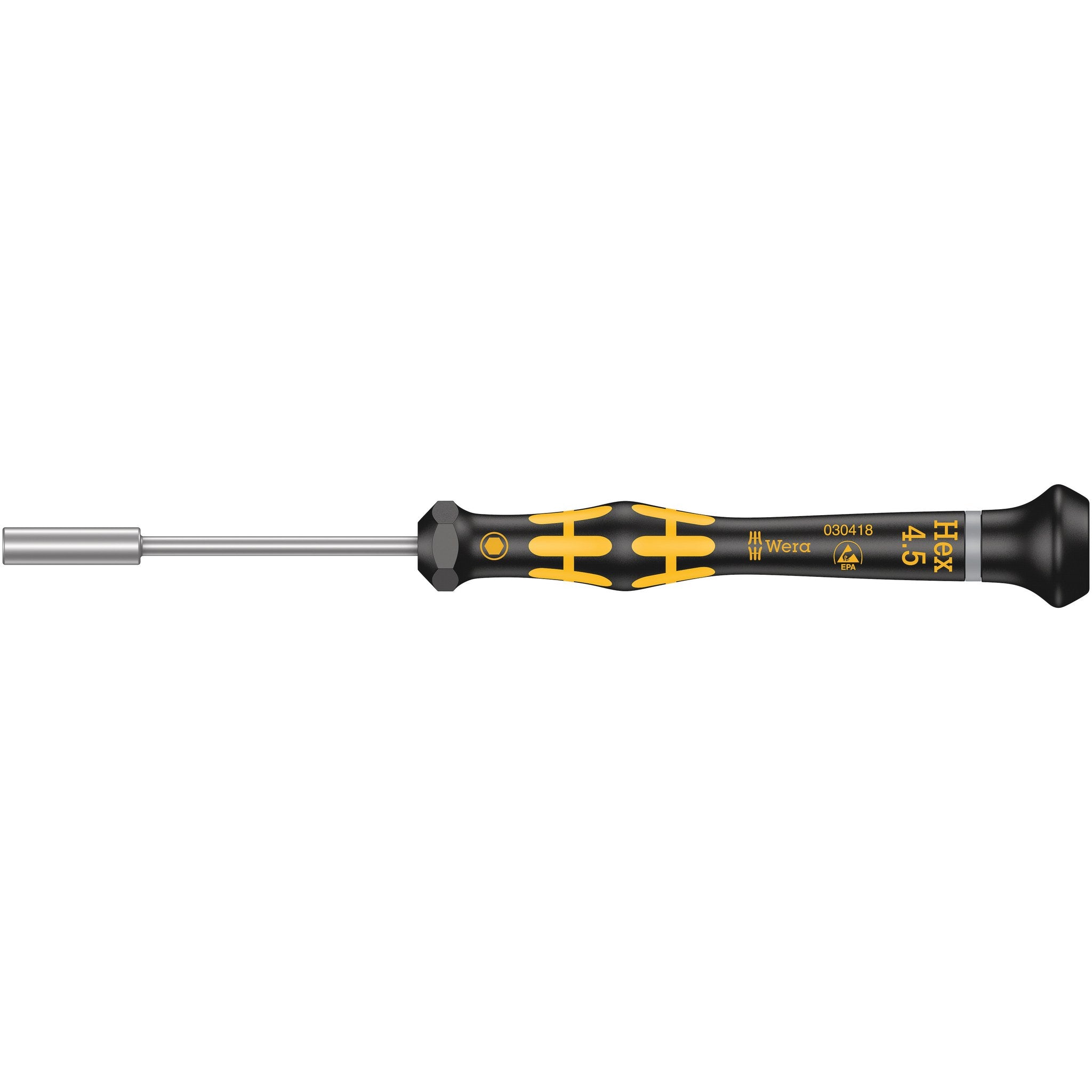 Wera 1569 ESD Nutdriver Kraftform Micro, 4.5 x 60 mm