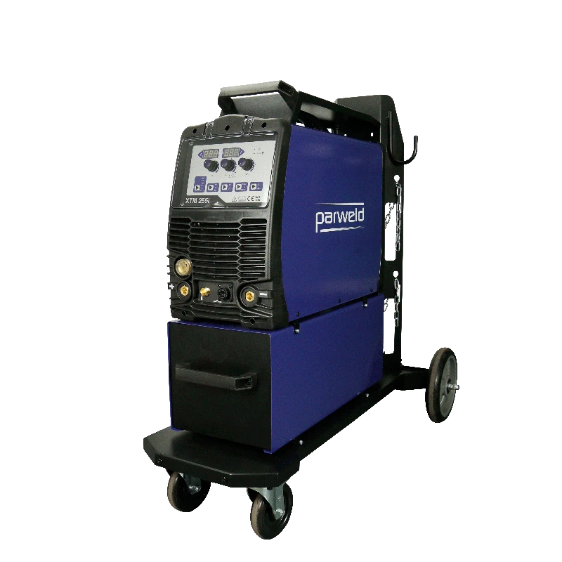 Parweld MIG Inverter XTM255i 250A 110/230V — Machine & Trolley