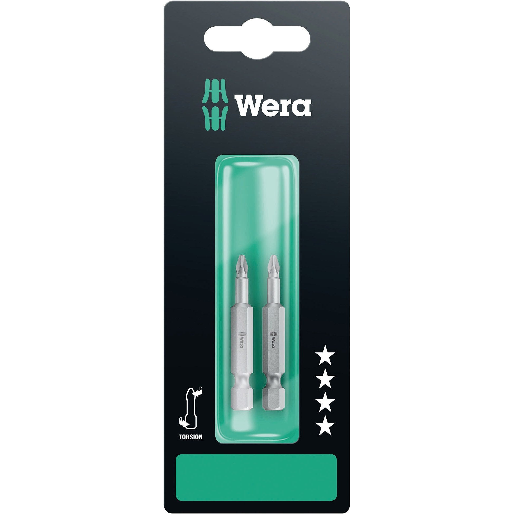 Wera 851/4 TZ SB bits, PH 1 x 50 mm, 2 pieces