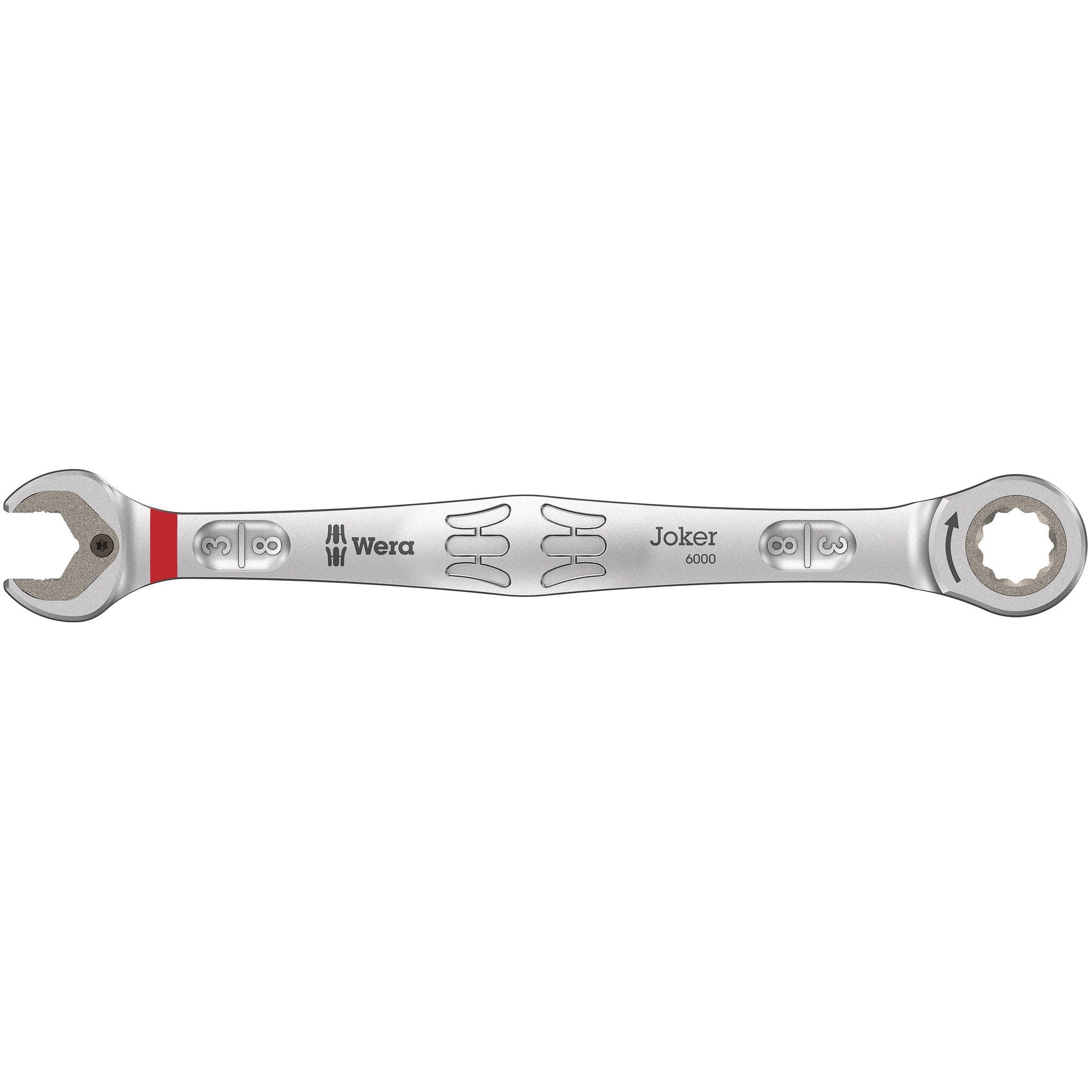 Wera 6000 Joker Ratcheting combination wrenches, Imperial, 3/8" x 159 mm