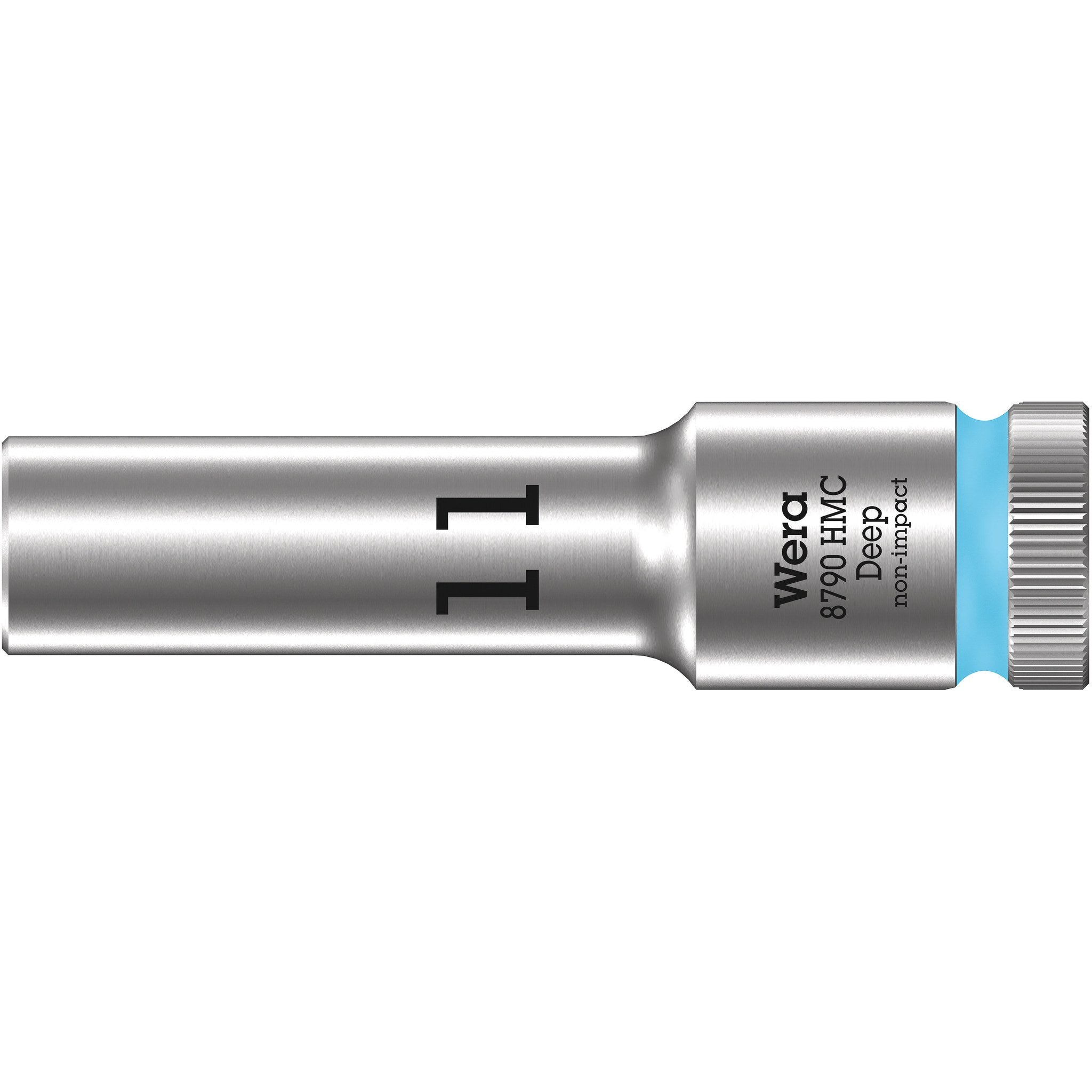 Wera 8790 HMC Deep socket with 1/2" drive, 11 x 83 mm
