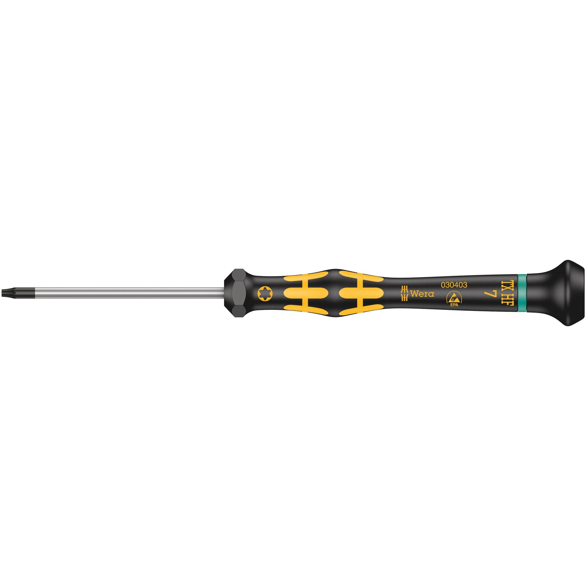 Wera 1567 TORX® HF ESD Kraftform Micro screwdriver with holding function for TORX®