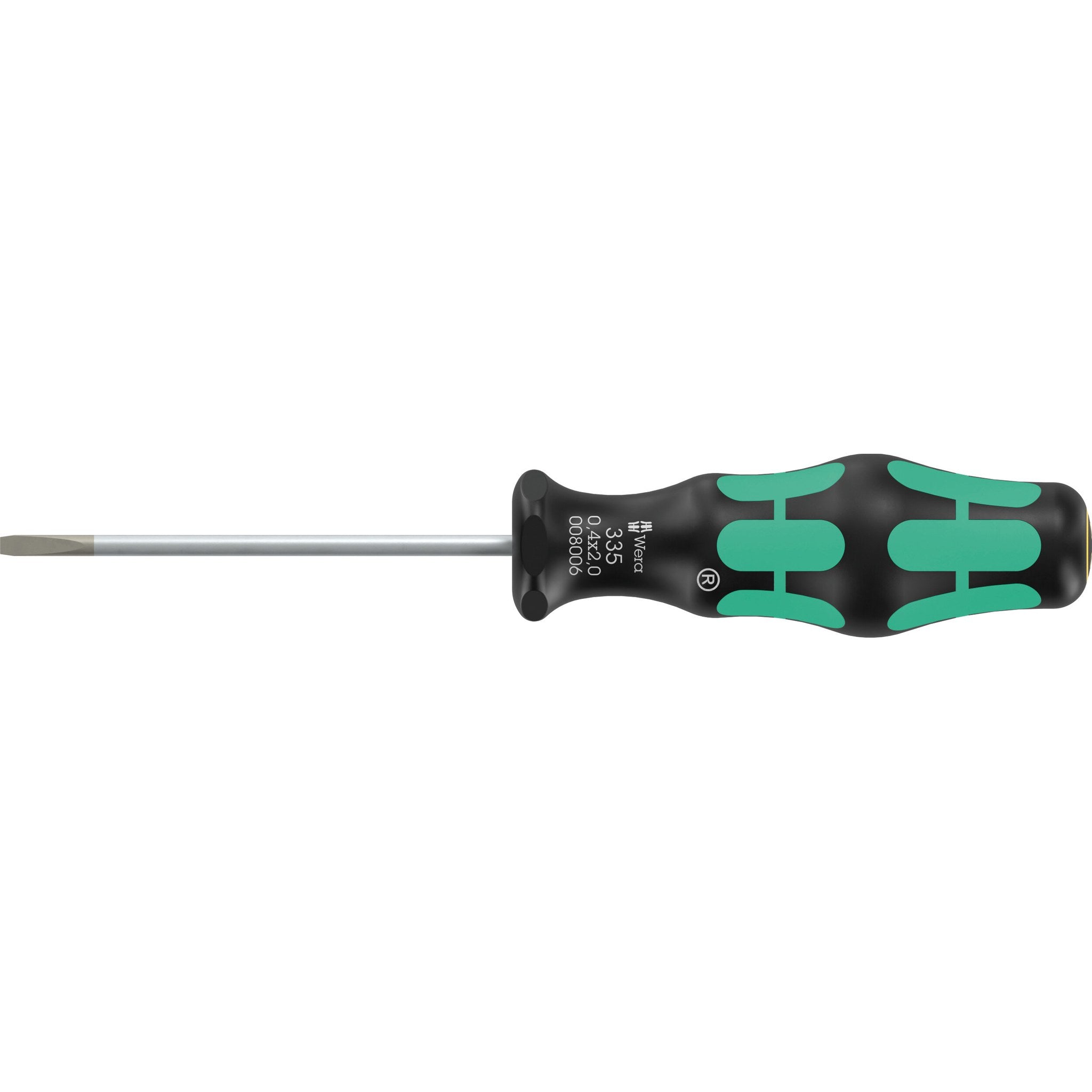 Wera 335 Screwdriver for slotted screws, 0.4 x 2 x 60 mm