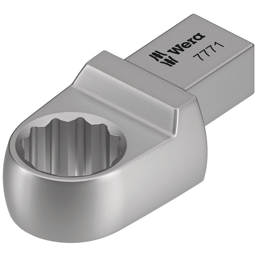 Wera 7771 Ring spanner insert, 9x12 mm, 9x12 x 18 x 48.7 mm